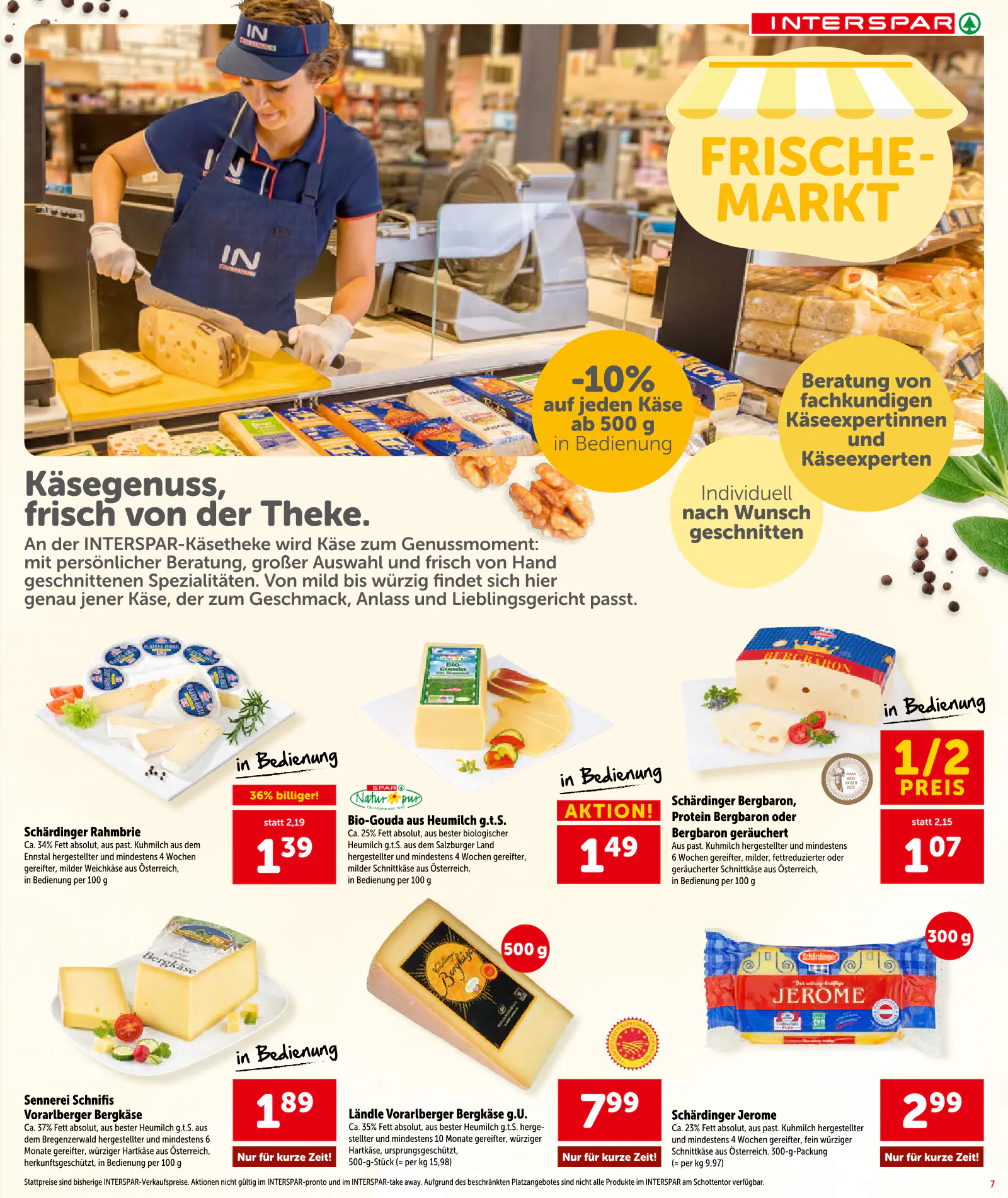 Interspar Ausztria akciós újság, 7. oldal (okt. 8–21.)
