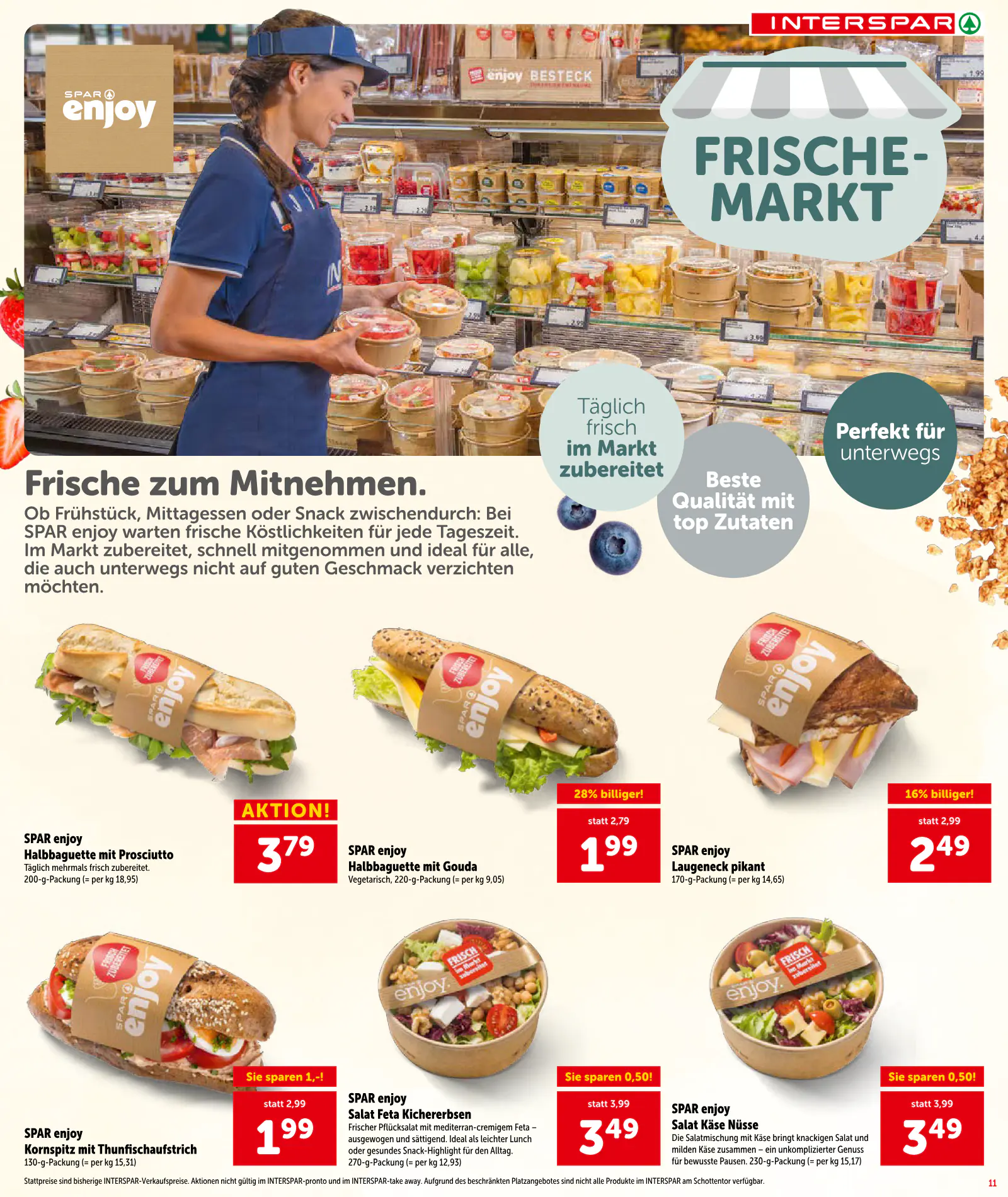 Interspar Ausztria akciós újság, 11. oldal (okt. 8–21.)