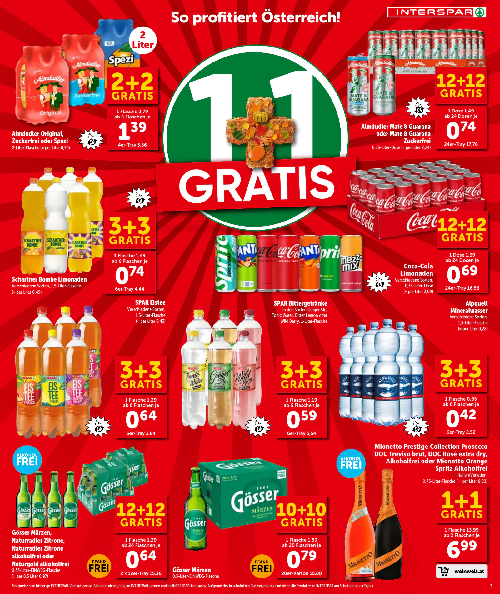 Interspar Ausztria akciós újság, 4. oldal (okt. 22. – nov. 4.)