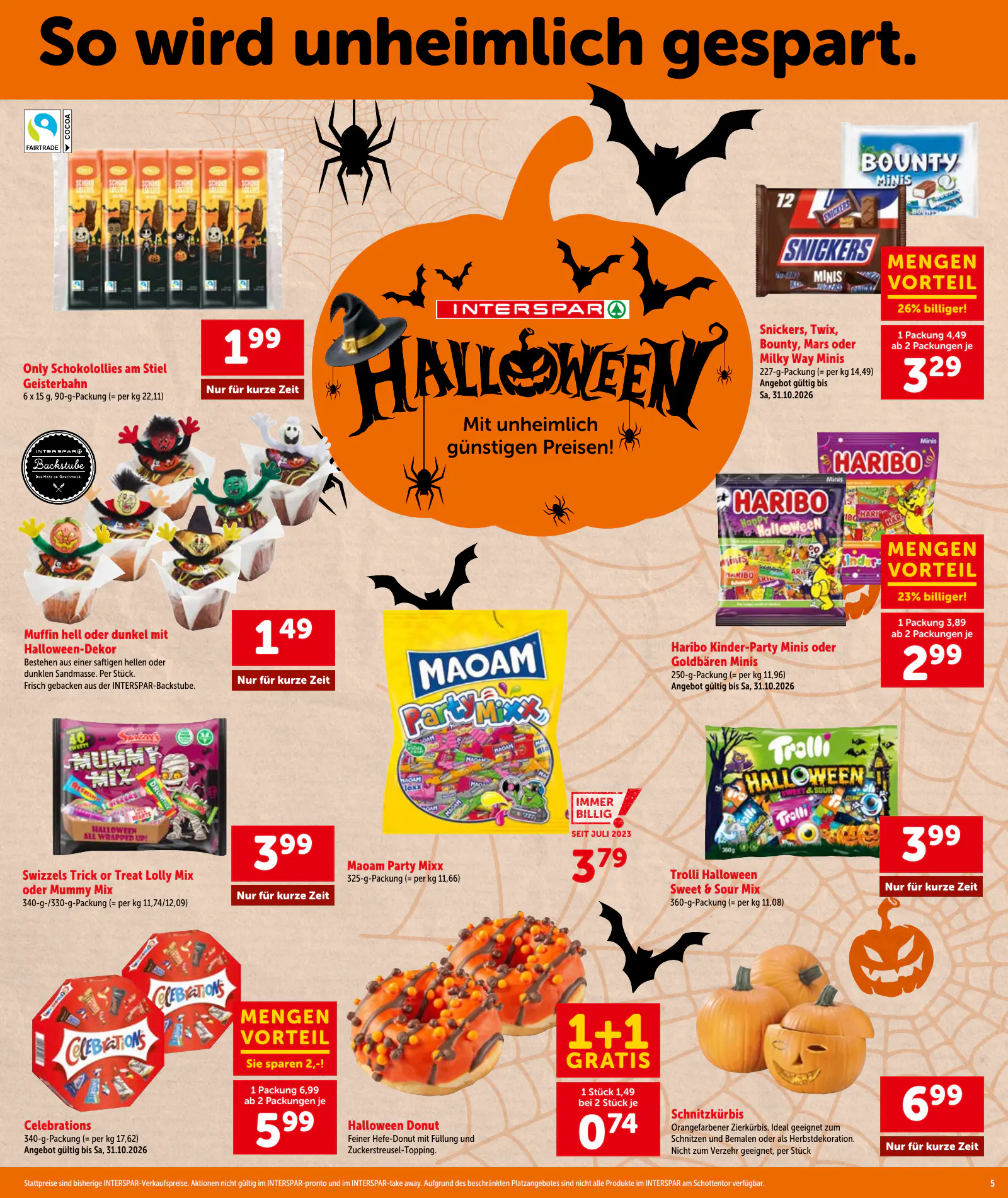 Interspar Ausztria akciós újság, 6. oldal (okt. 22. – nov. 4.)