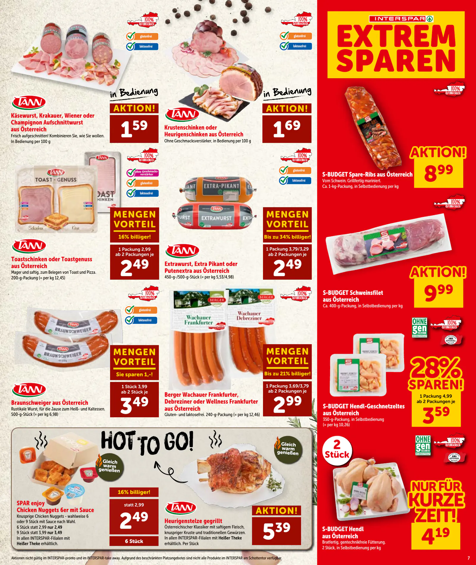 Interspar Ausztria akciós újság, 8. oldal (okt. 22. – nov. 4.)