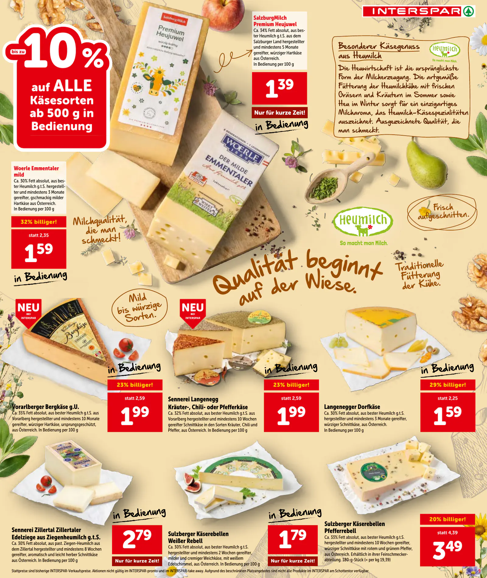 Interspar Ausztria akciós újság, 10. oldal (okt. 22. – nov. 4.)
