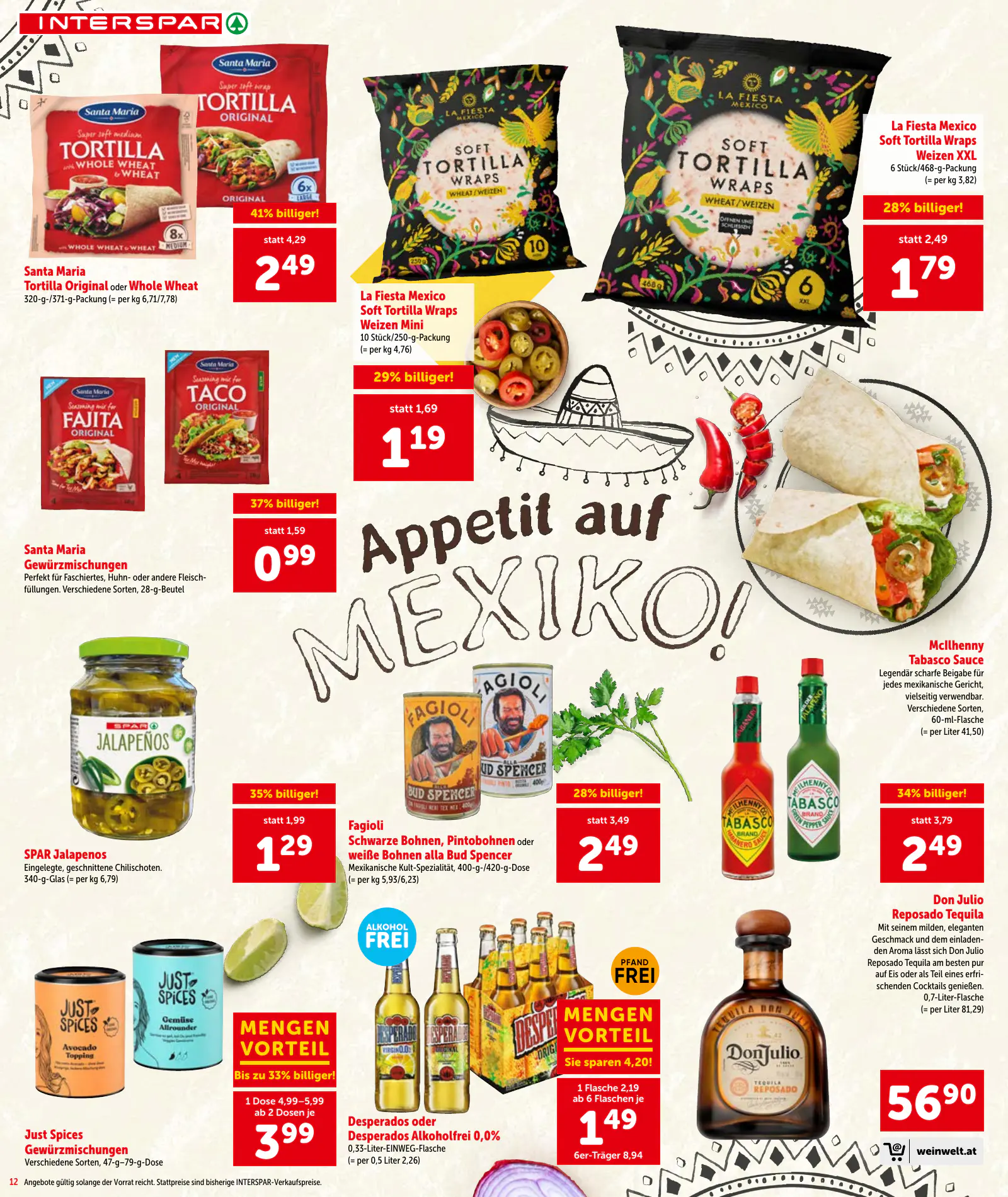 Interspar Ausztria akciós újság, 13. oldal (okt. 22. – nov. 4.)