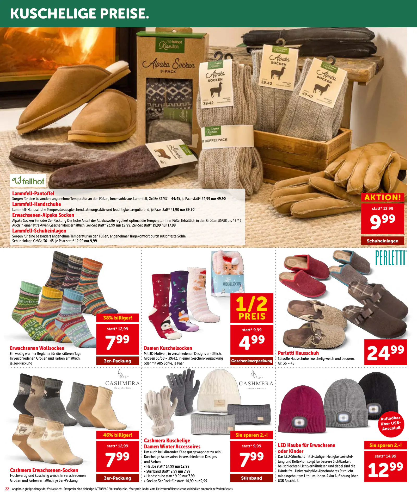 Interspar Ausztria akciós újság, 23. oldal (okt. 22. – nov. 4.)