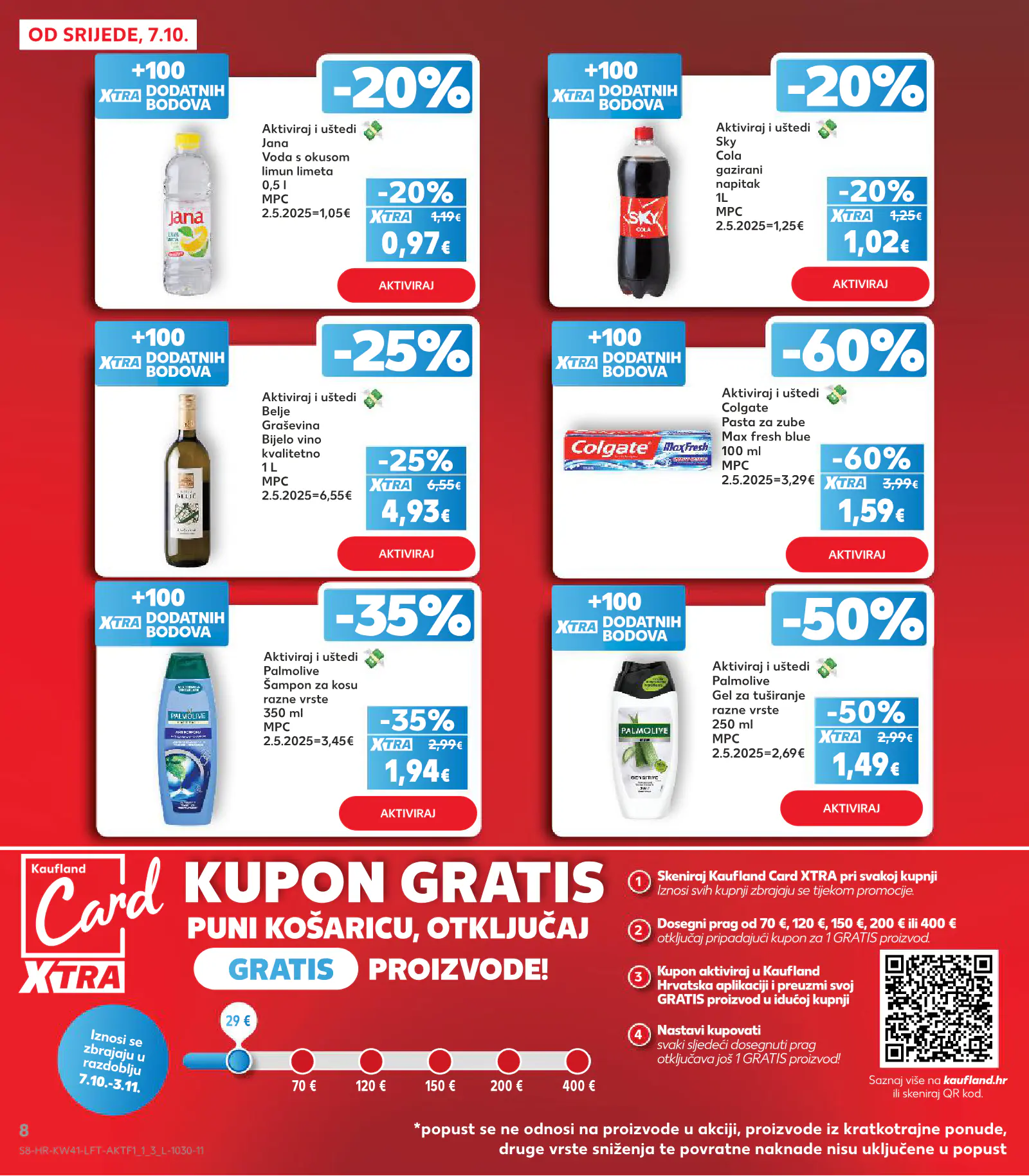 Kaufland Horvátország KDZ, 8. oldal (okt. 7–13.)