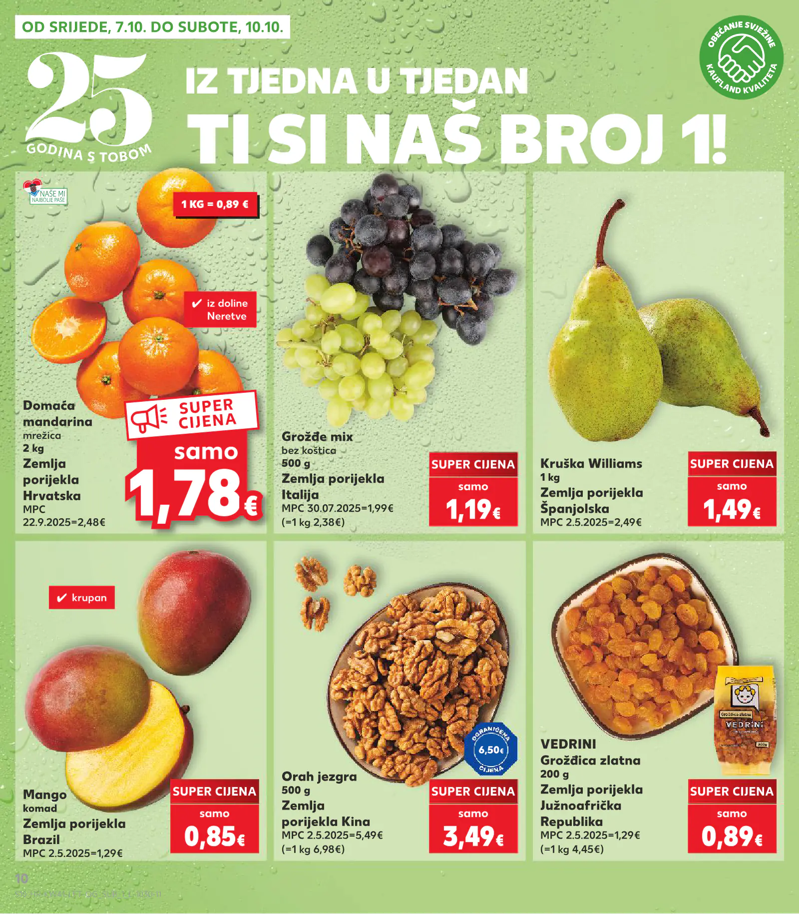 Kaufland Horvátország KDZ, 10. oldal (okt. 7–13.)