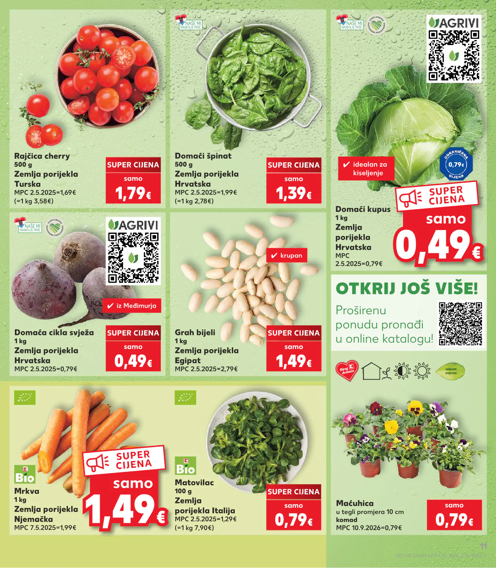 Kaufland Horvátország KDZ, 11. oldal (okt. 7–13.)