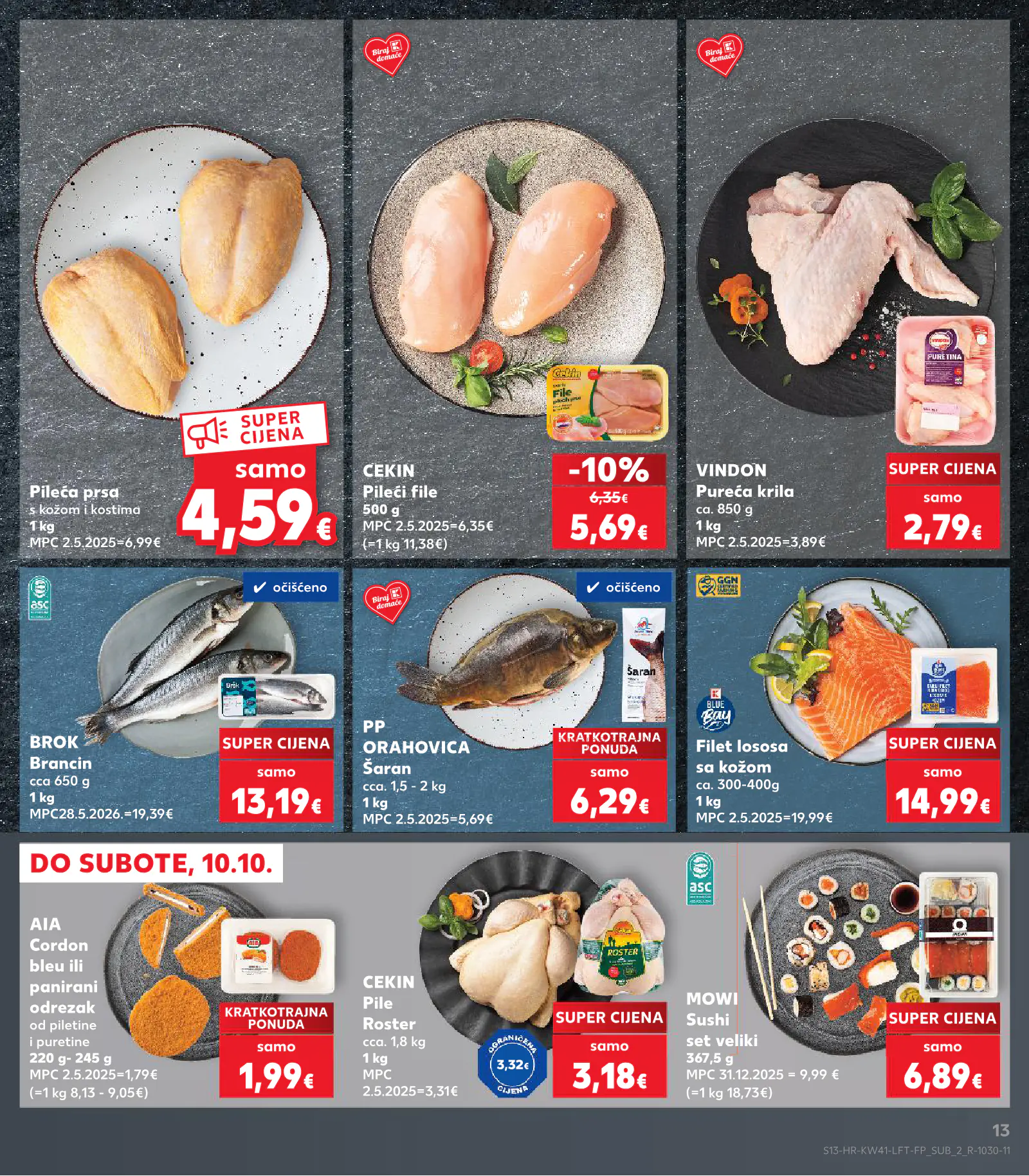 Kaufland Horvátország KDZ, 13. oldal (okt. 7–13.)