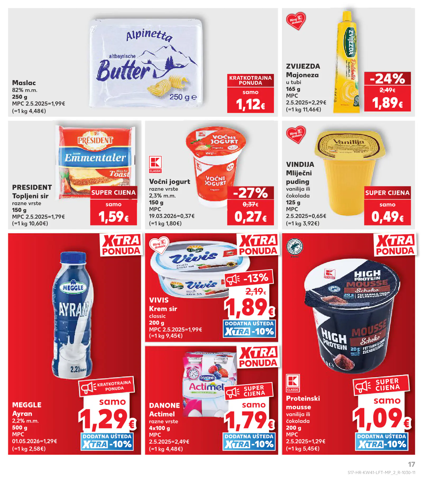 Kaufland Horvátország KDZ, 17. oldal (okt. 7–13.)