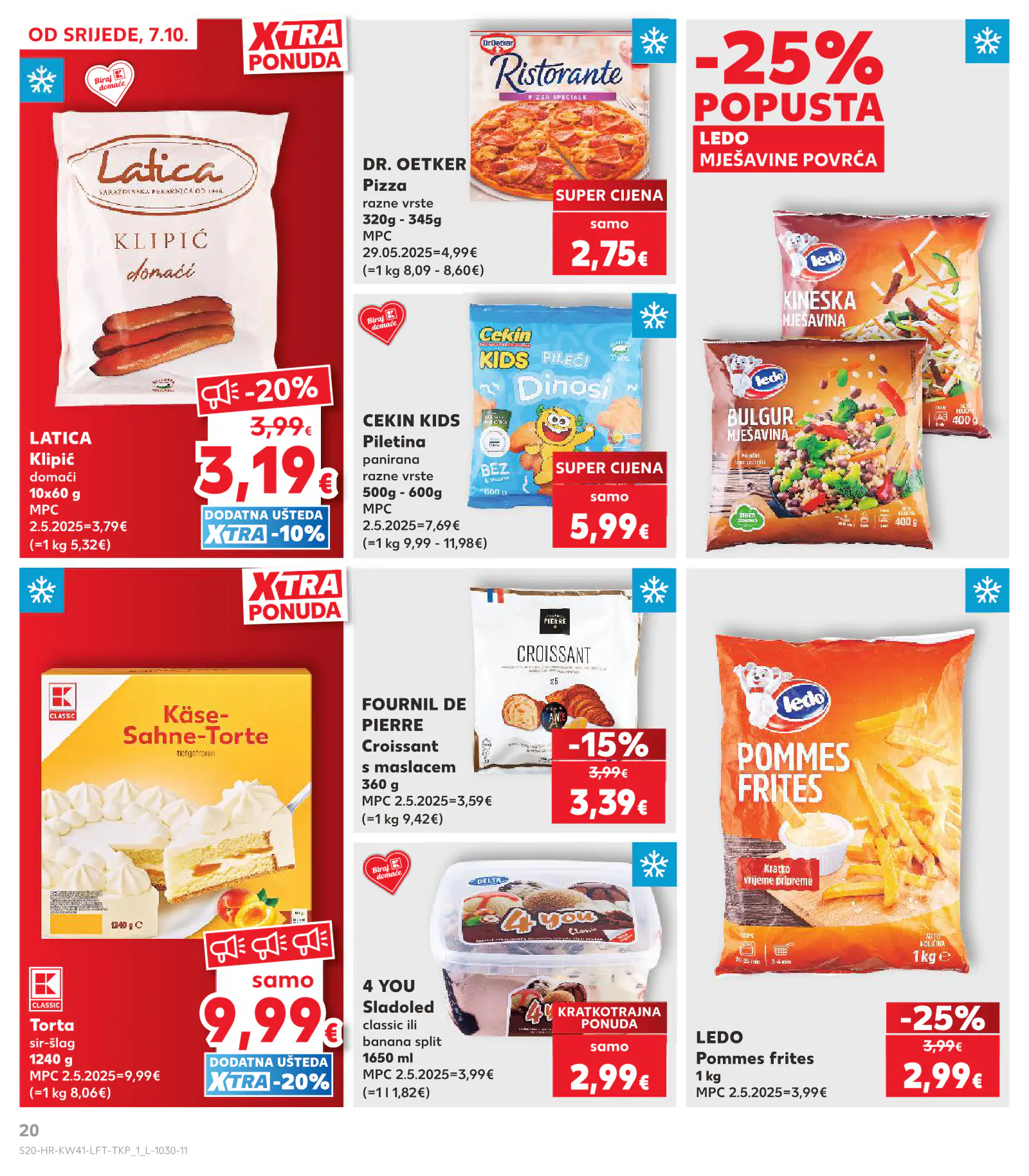 Kaufland Horvátország KDZ, 20. oldal (okt. 7–13.)
