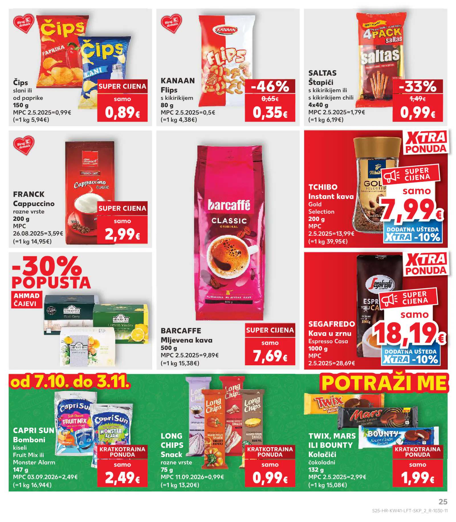 Kaufland Horvátország KDZ, 25. oldal (okt. 7–13.)