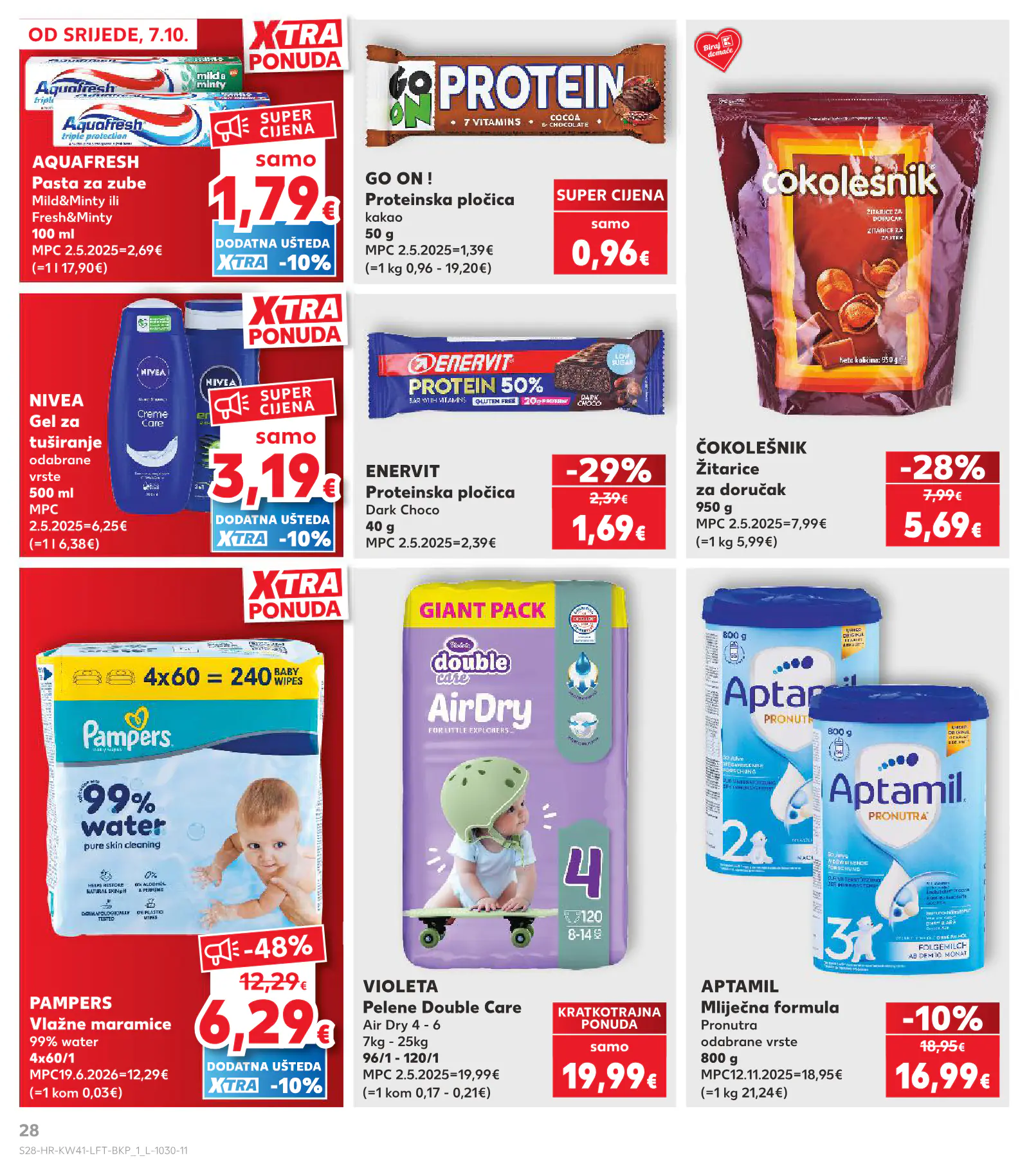 Kaufland Horvátország KDZ, 28. oldal (okt. 7–13.)
