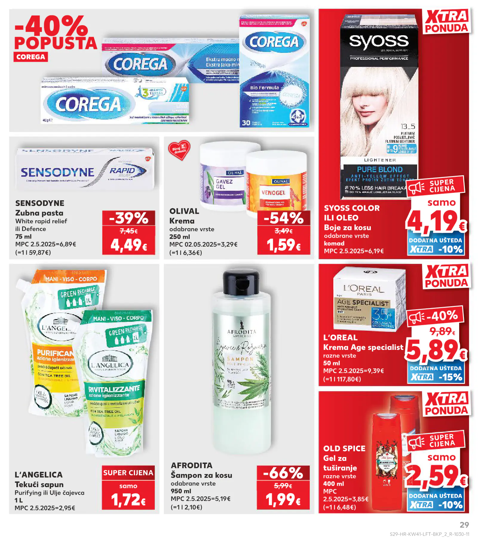 Kaufland Horvátország KDZ, 29. oldal (okt. 7–13.)