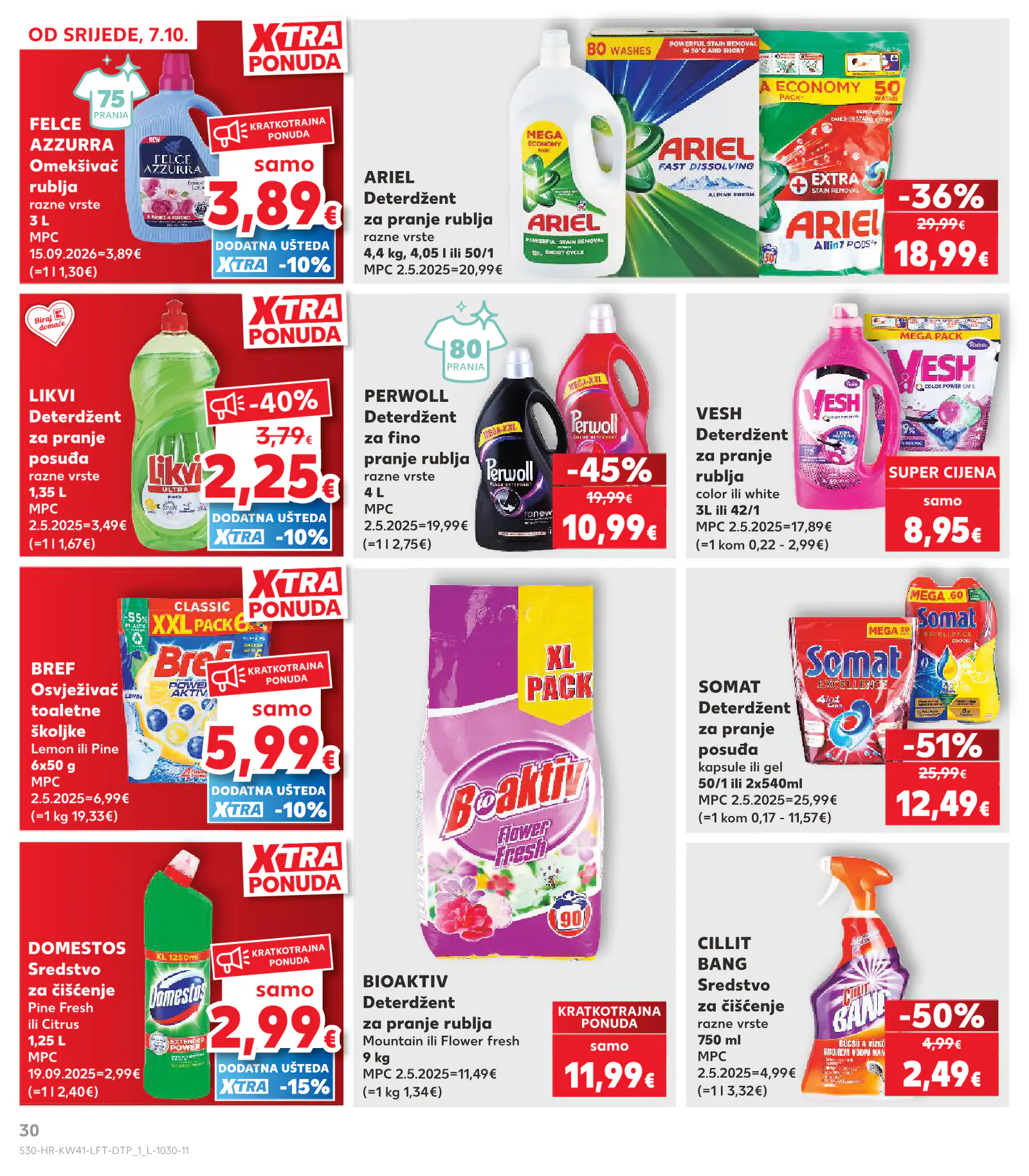 Kaufland Horvátország KDZ, 30. oldal (okt. 7–13.)