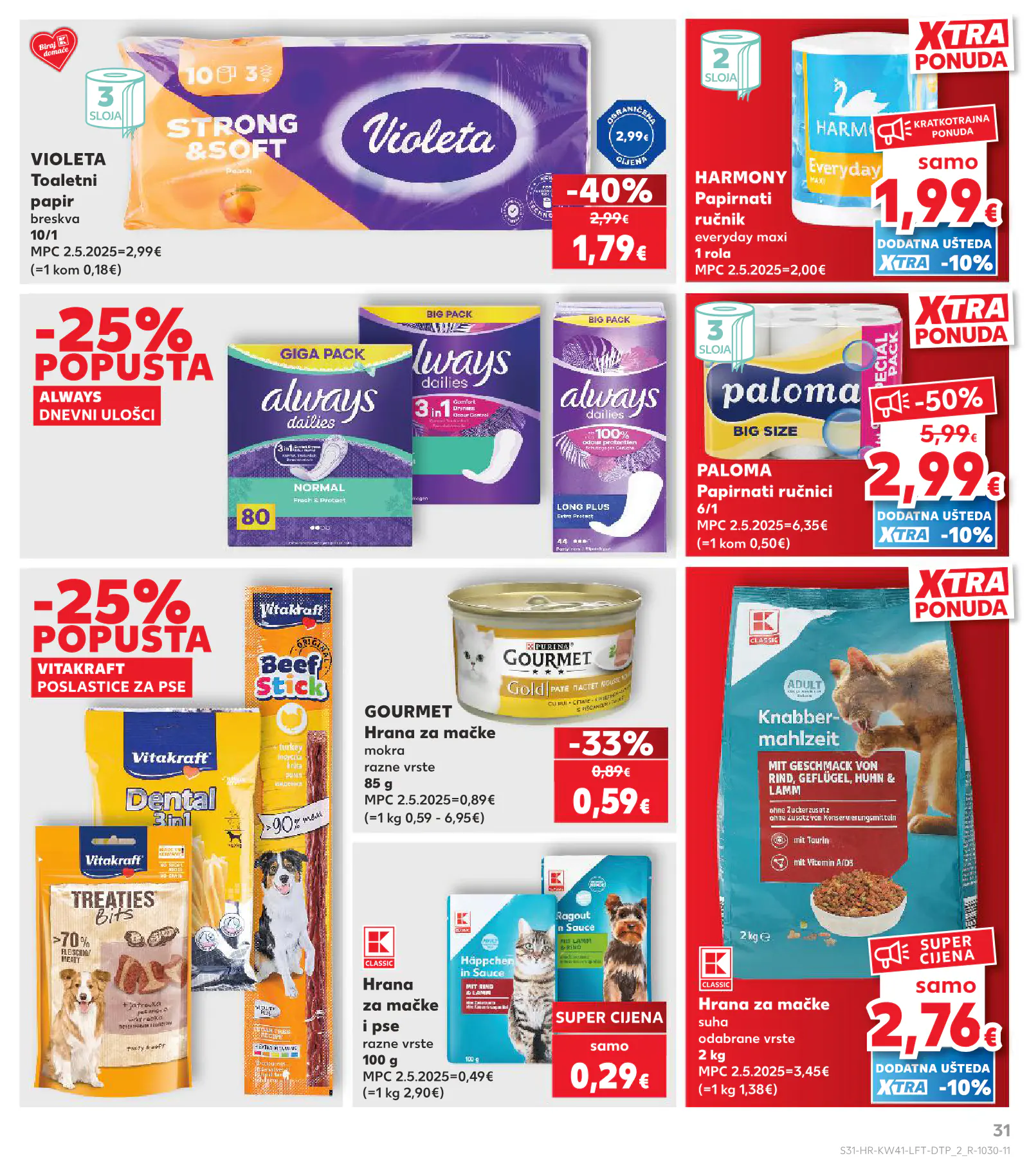 Kaufland Horvátország KDZ, 31. oldal (okt. 7–13.)