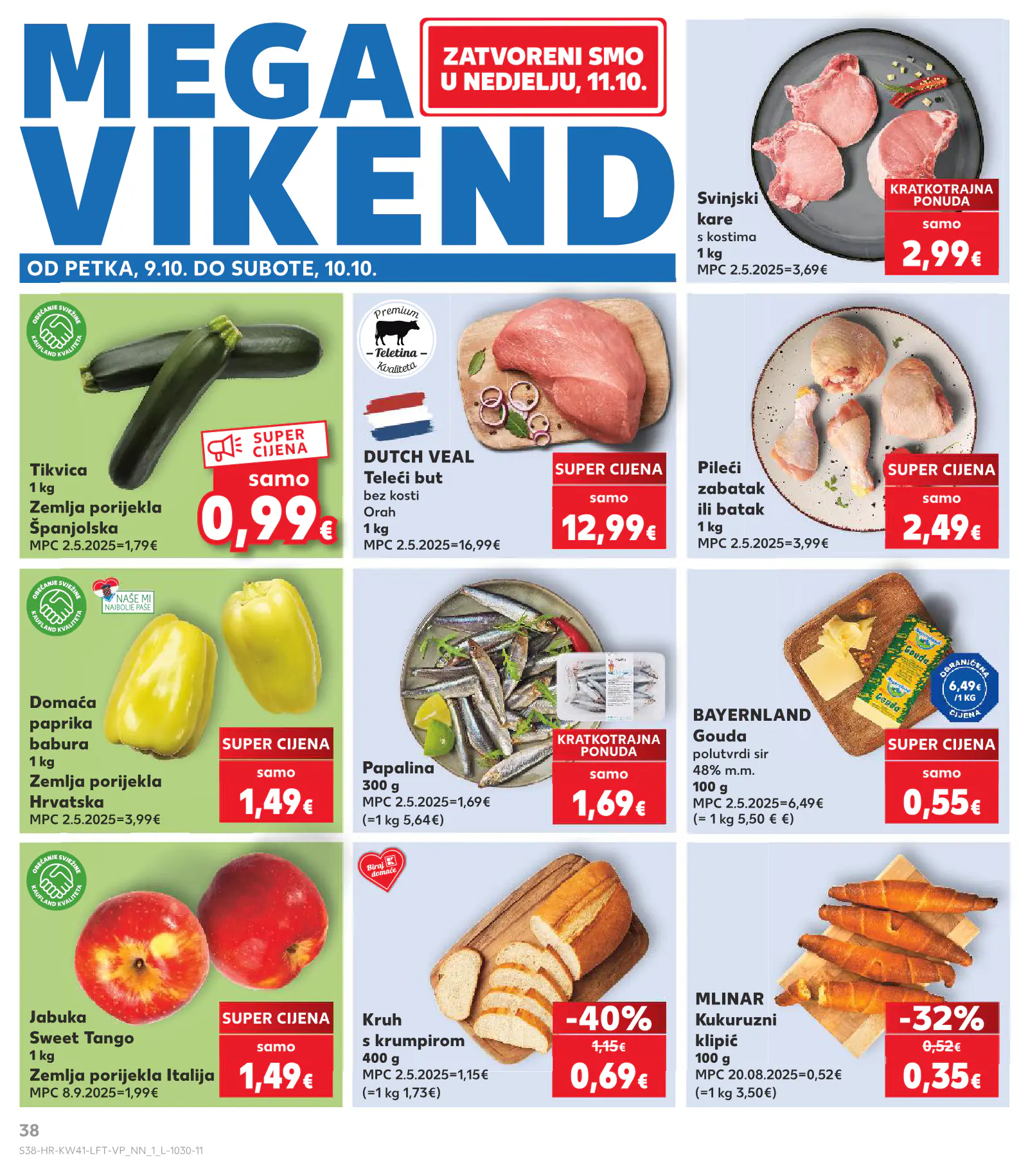 Kaufland Horvátország KDZ, 38. oldal (okt. 7–13.)