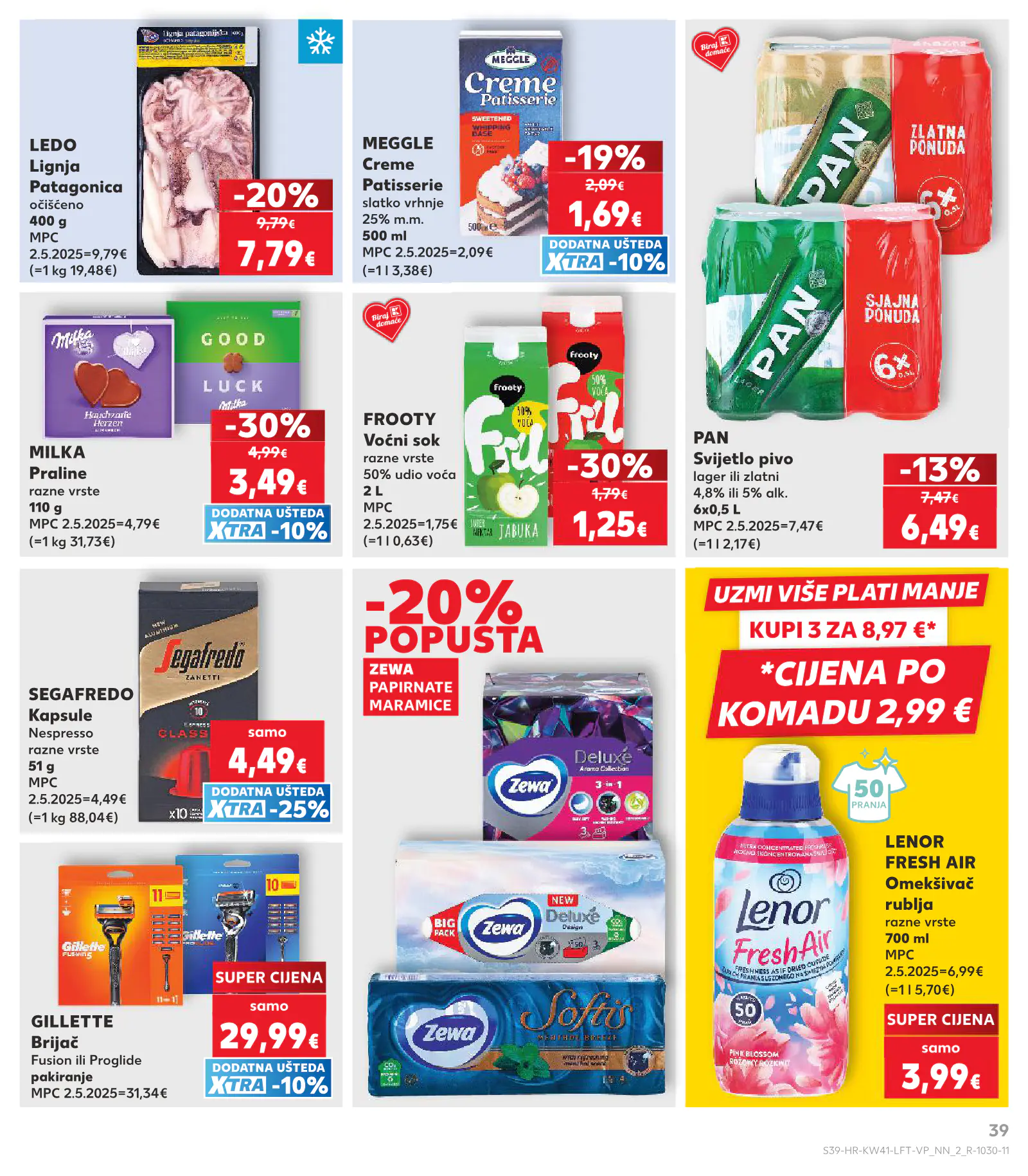 Kaufland Horvátország KDZ, 39. oldal (okt. 7–13.)