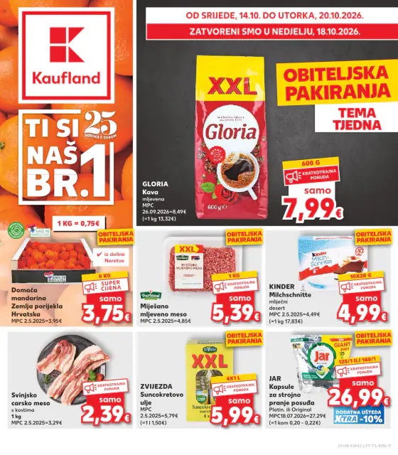 Kaufland Horvátország KDZ – okt. 14–20.