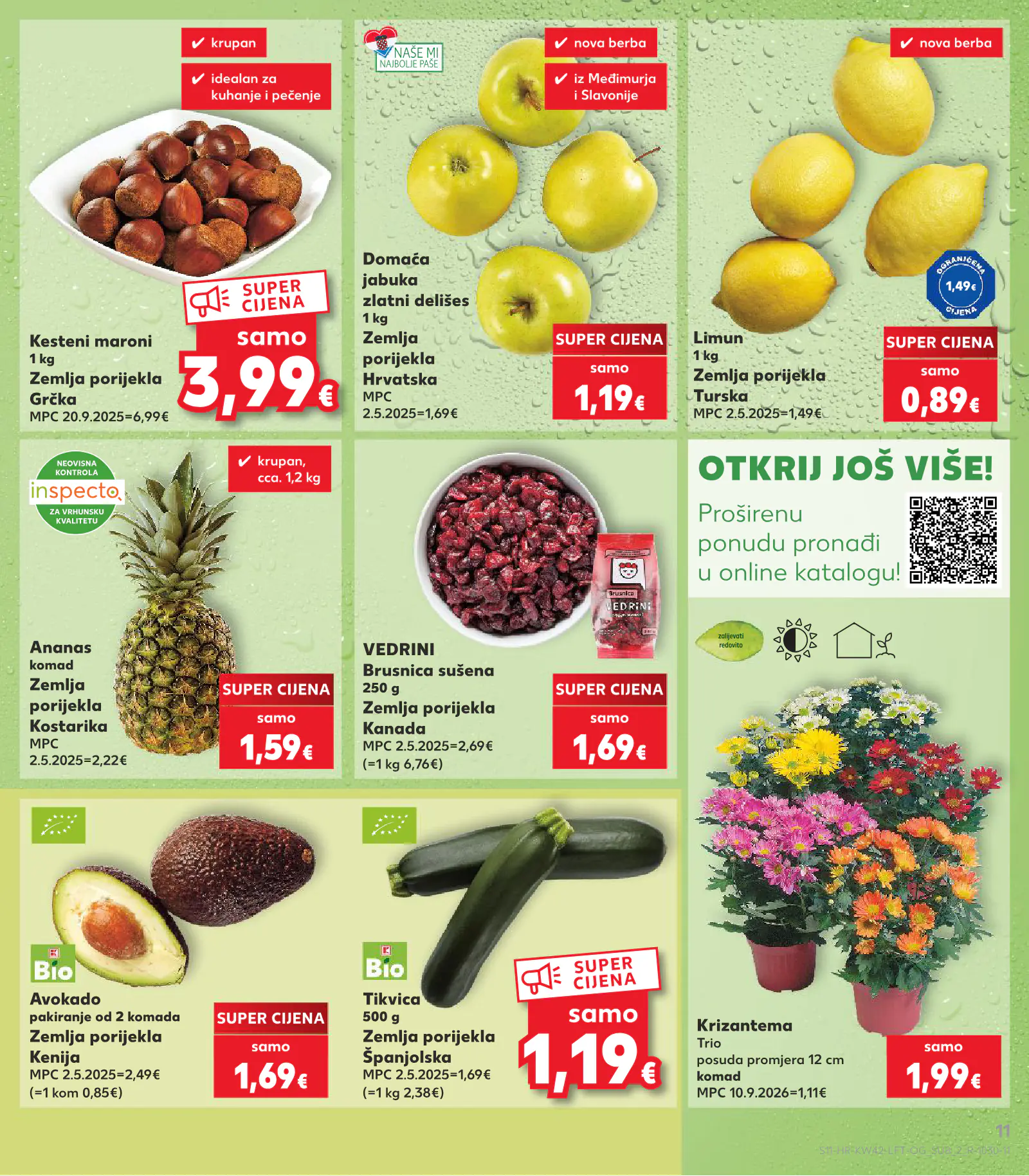 Kaufland Horvátország KDZ, 11. oldal (okt. 14–20.)