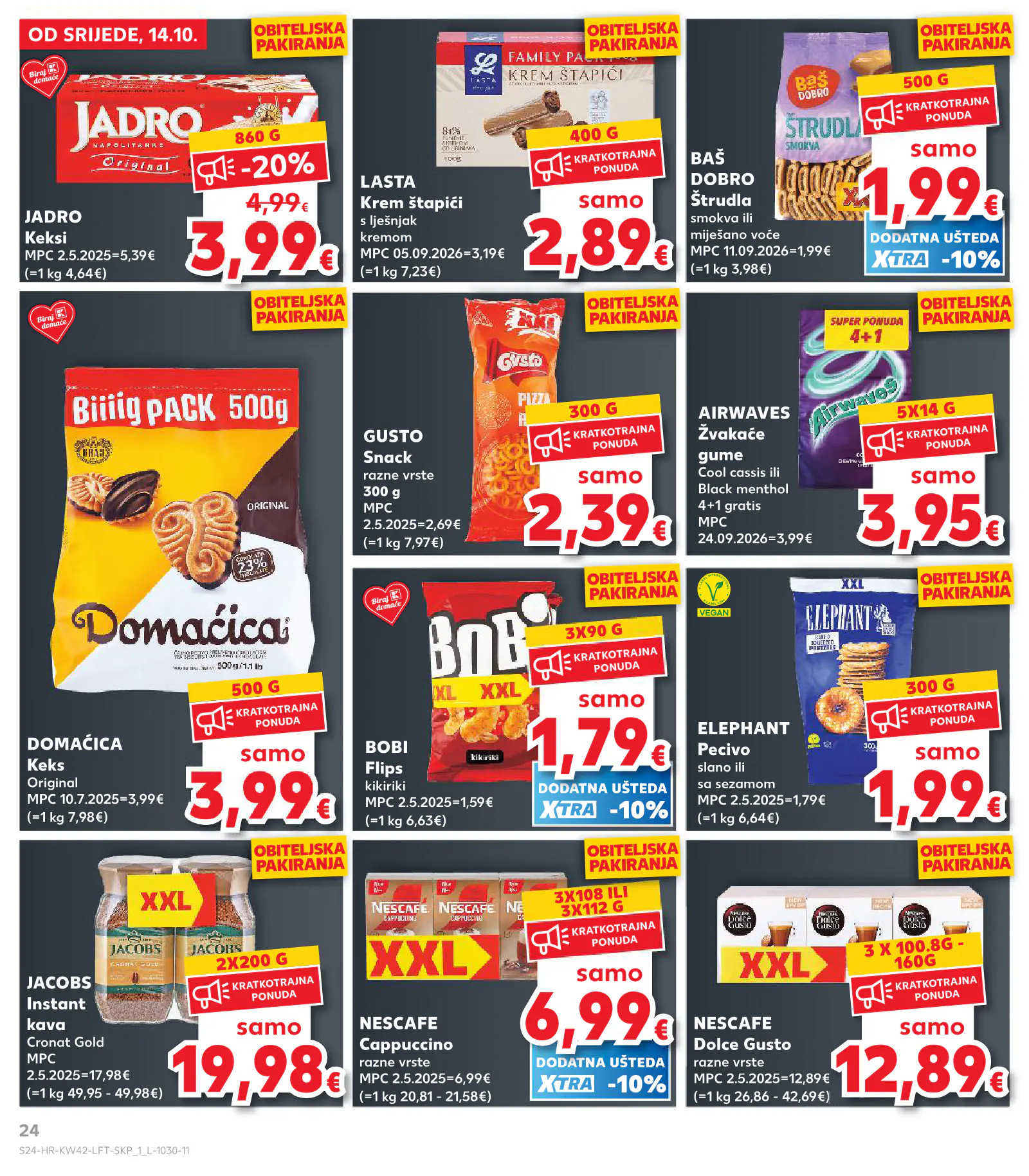 Kaufland Horvátország KDZ, 24. oldal (okt. 14–20.)