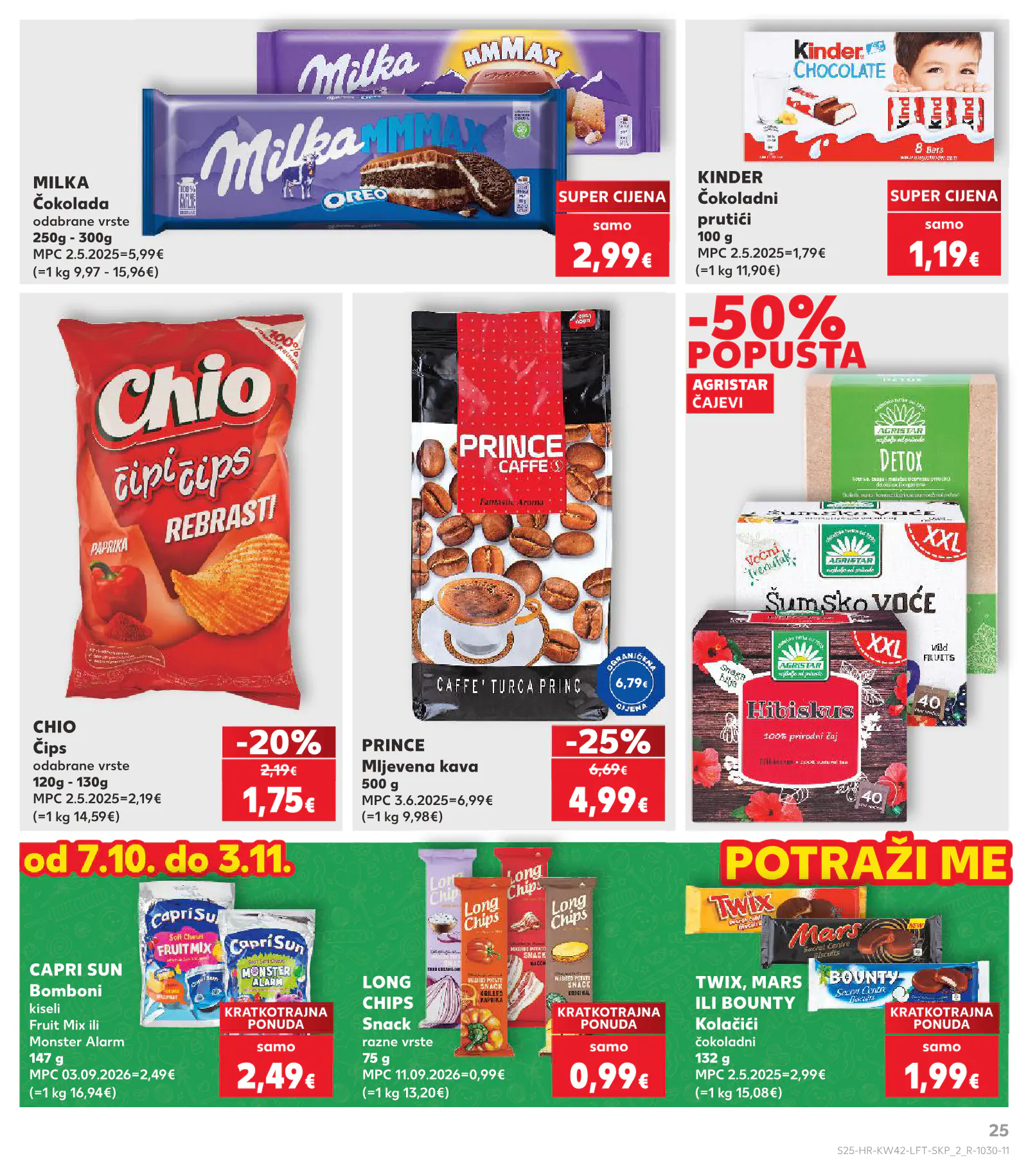 Kaufland Horvátország KDZ, 25. oldal (okt. 14–20.)