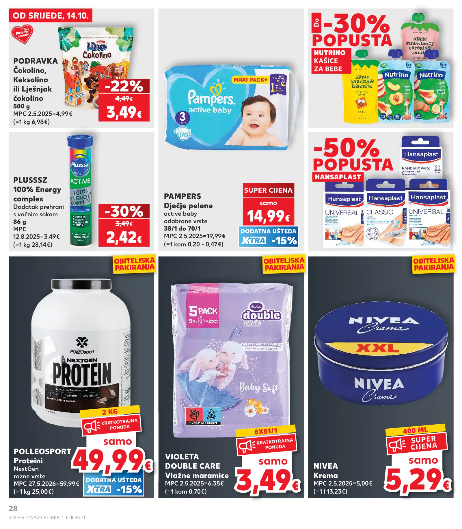 Kaufland Horvátország KDZ, 28. oldal (okt. 14–20.)