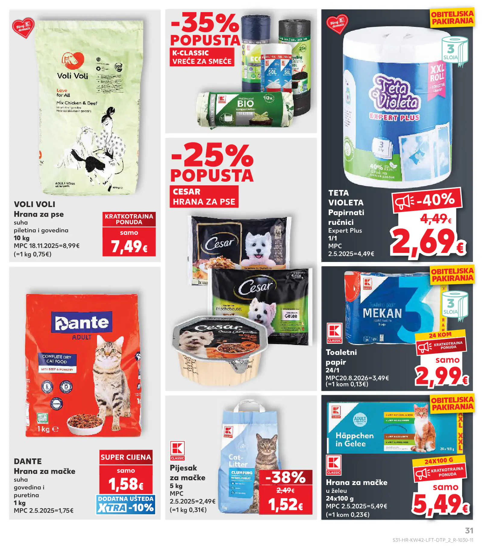 Kaufland Horvátország KDZ, 31. oldal (okt. 14–20.)