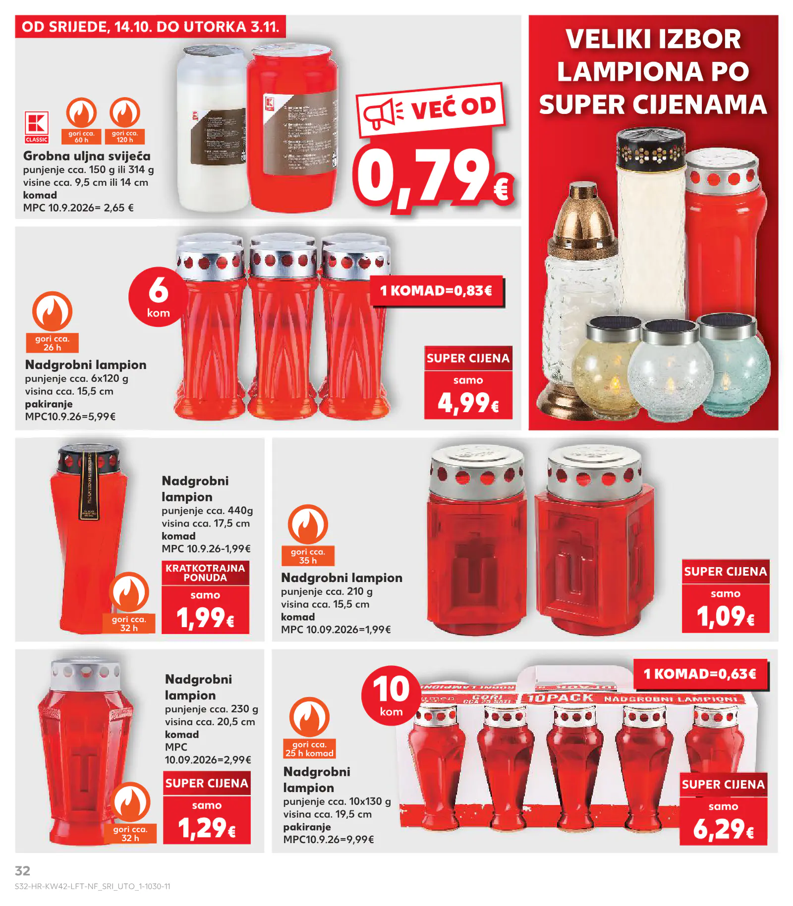 Kaufland Horvátország KDZ, 32. oldal (okt. 14–20.)