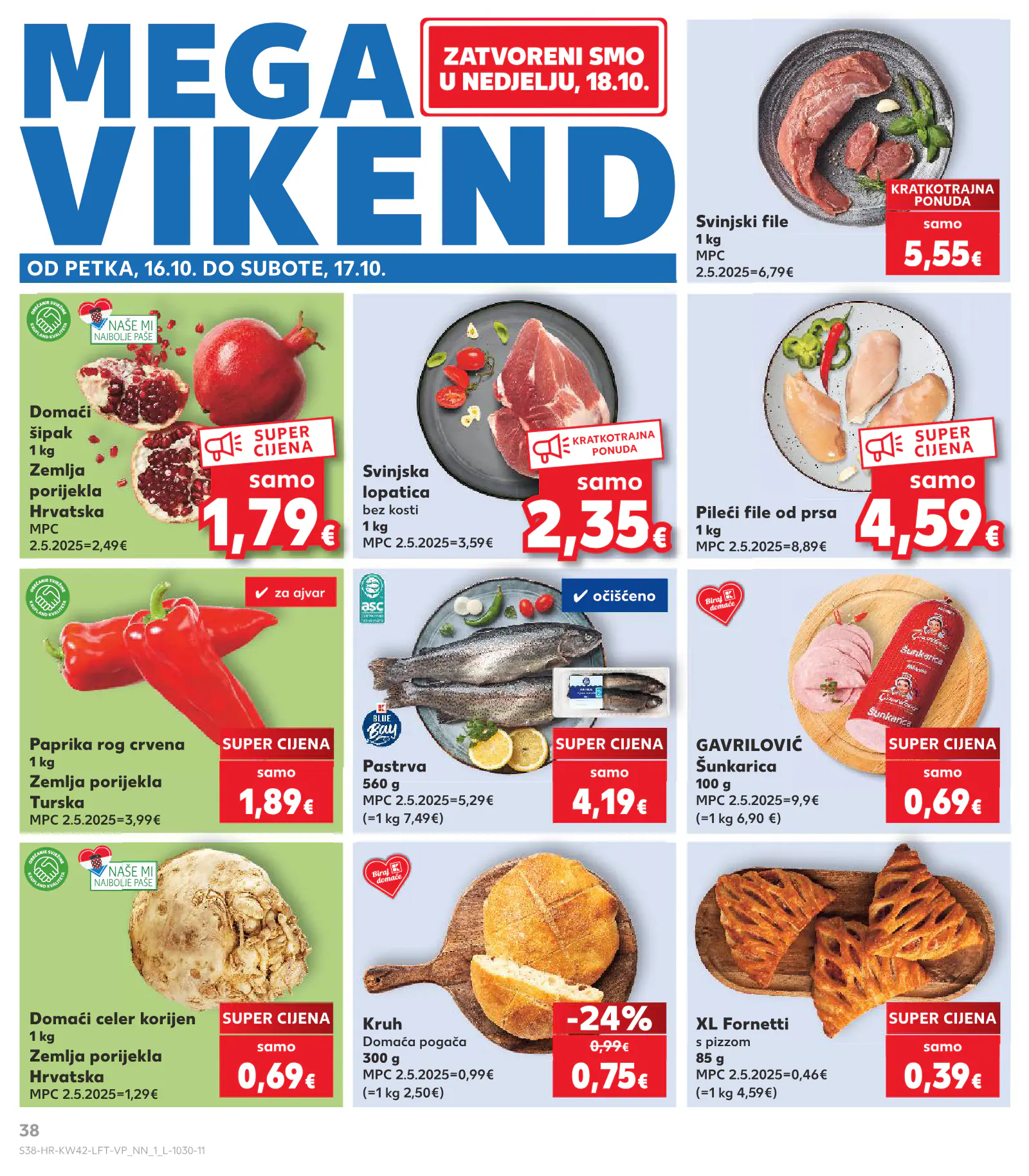 Kaufland Horvátország KDZ, 38. oldal (okt. 14–20.)