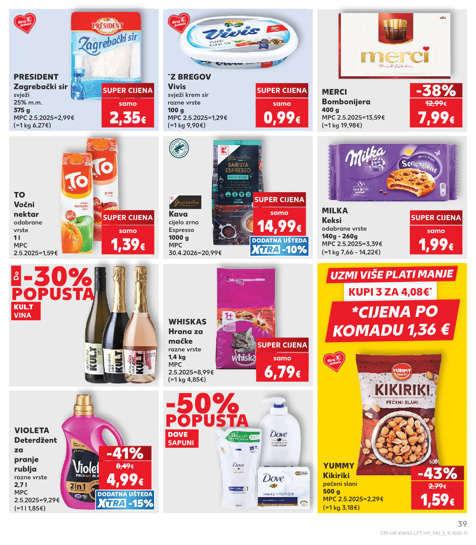 Kaufland Horvátország KDZ, 39. oldal (okt. 14–20.)