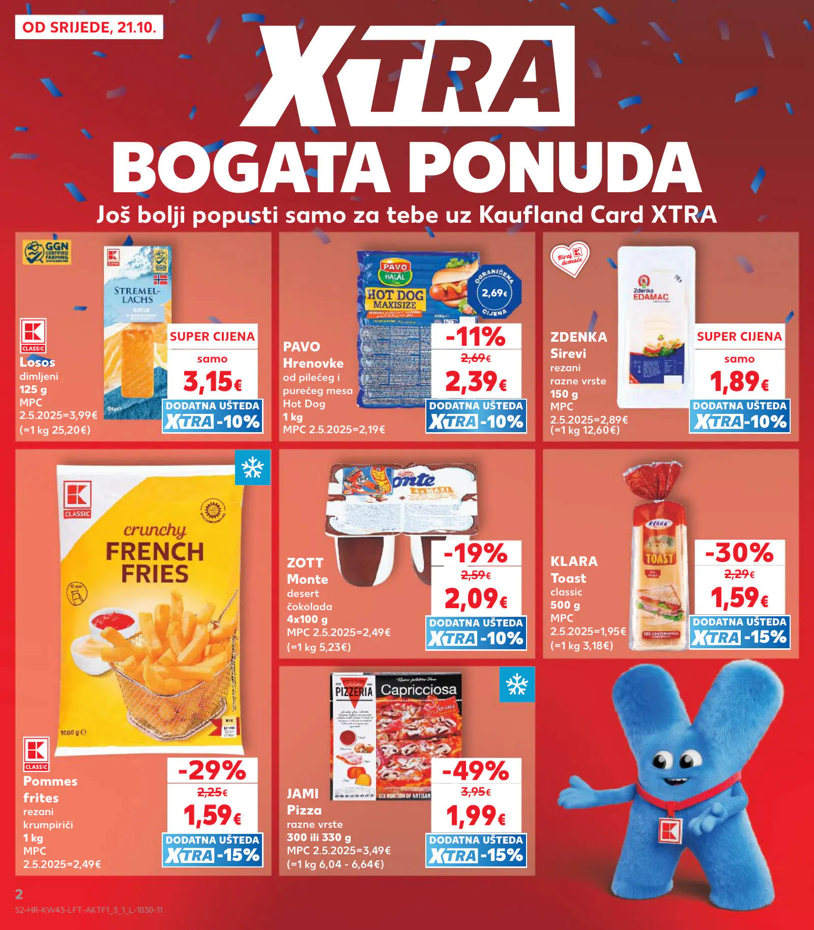 Kaufland Horvátország KDZ, 2. oldal (okt. 21–27.)
