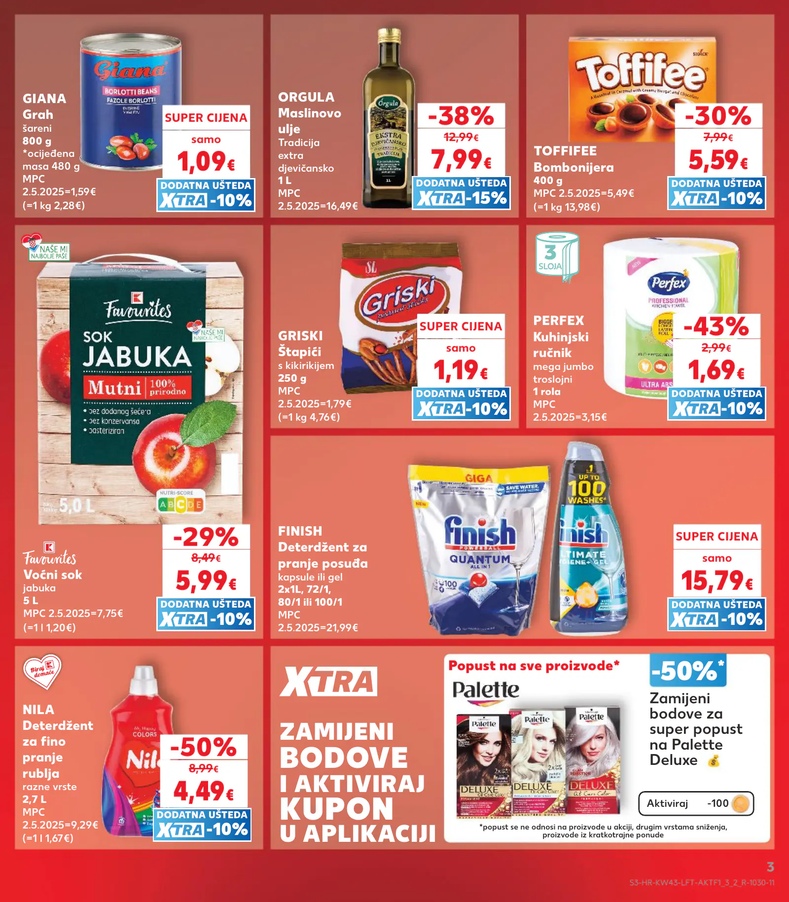 Kaufland Horvátország KDZ, 3. oldal (okt. 21–27.)