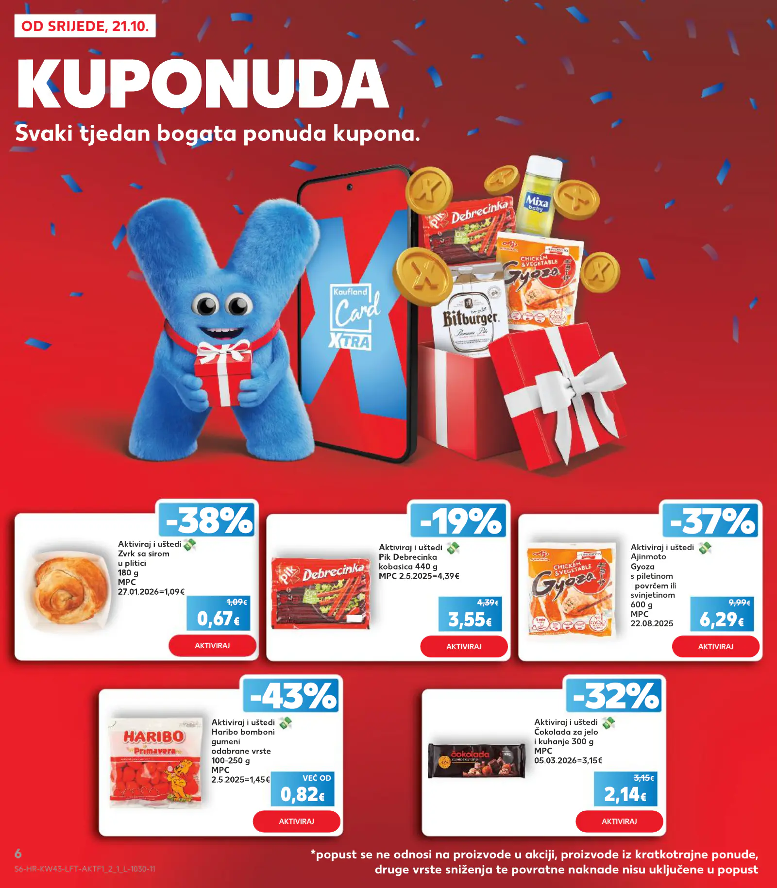 Kaufland Horvátország KDZ, 6. oldal (okt. 21–27.)