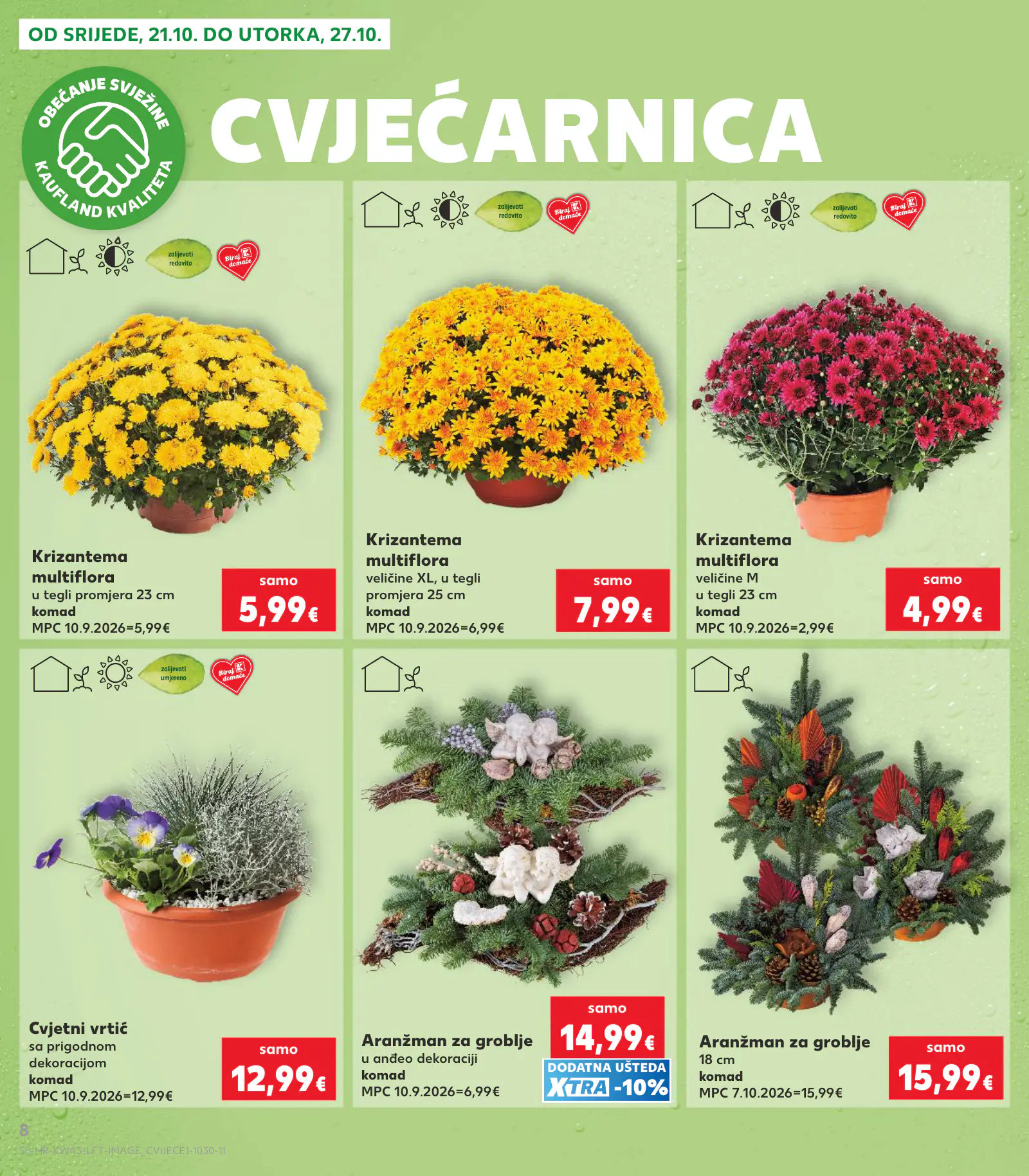 Kaufland Horvátország KDZ, 8. oldal (okt. 21–27.)
