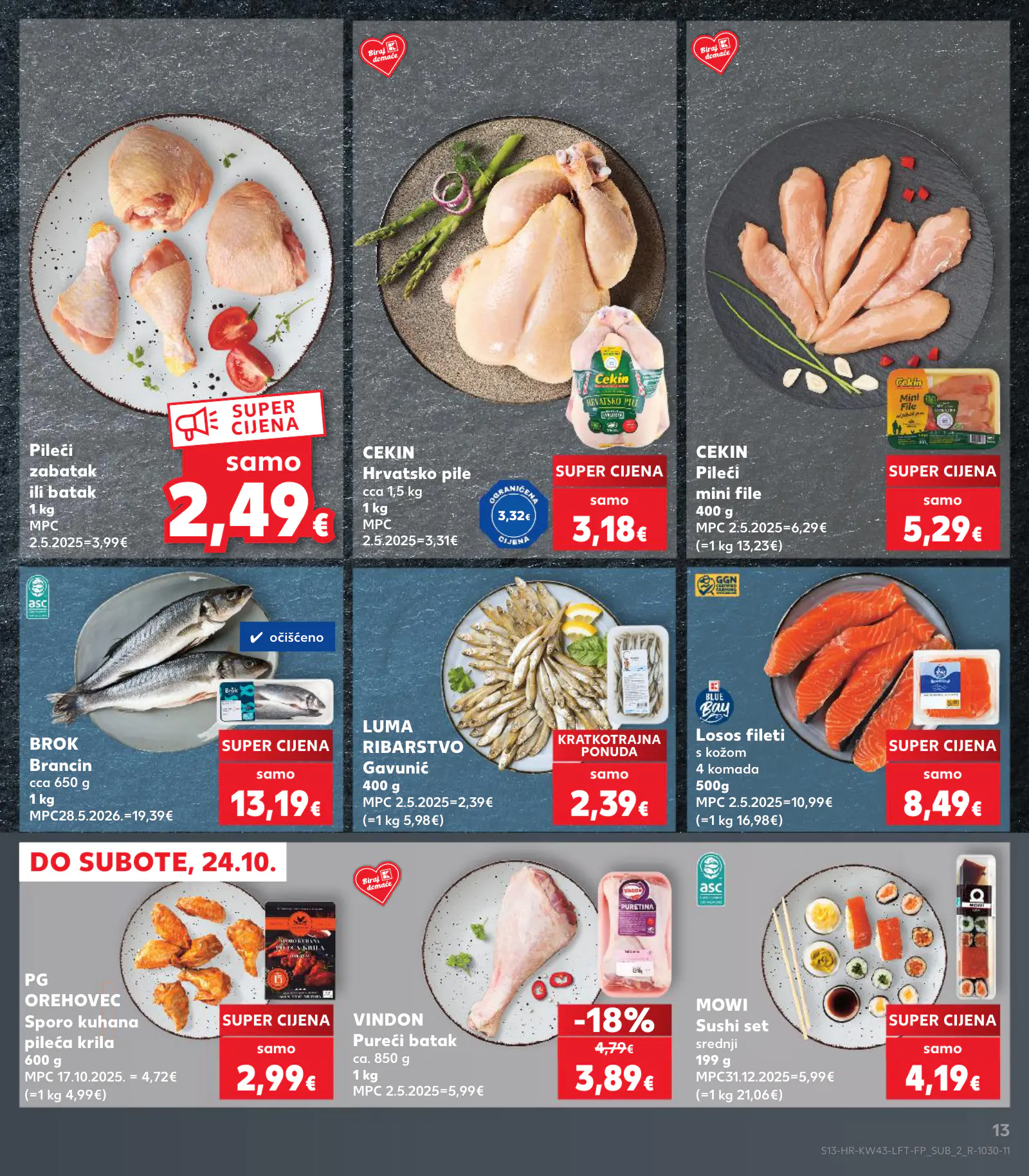 Kaufland Horvátország KDZ, 13. oldal (okt. 21–27.)