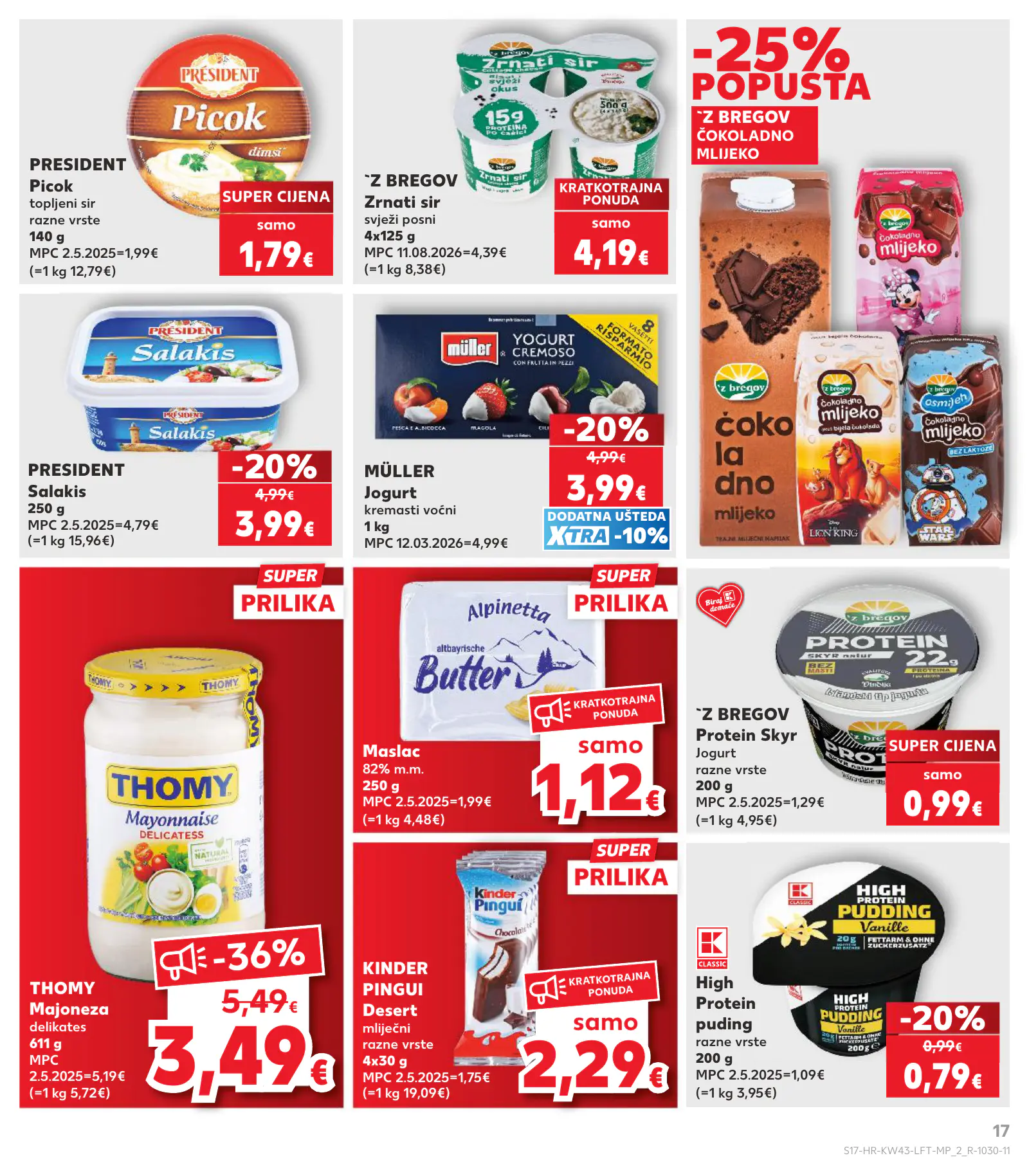 Kaufland Horvátország KDZ, 17. oldal (okt. 21–27.)