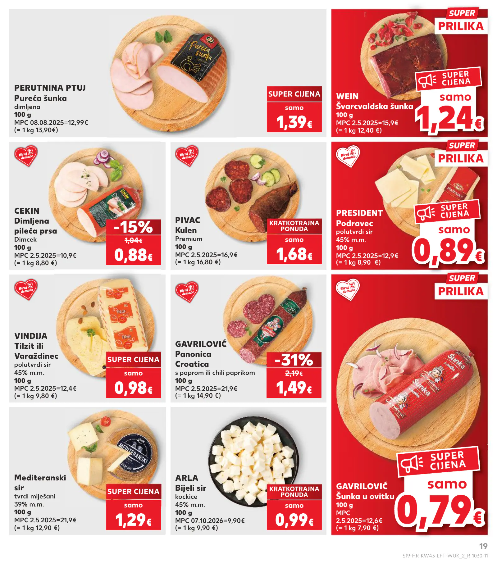 Kaufland Horvátország KDZ, 19. oldal (okt. 21–27.)