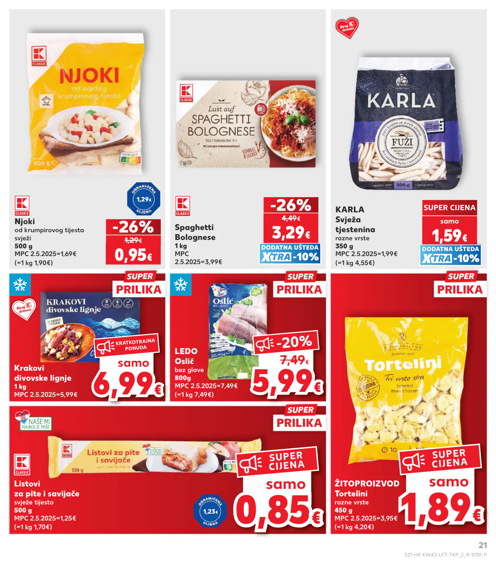 Kaufland Horvátország KDZ, 21. oldal (okt. 21–27.)
