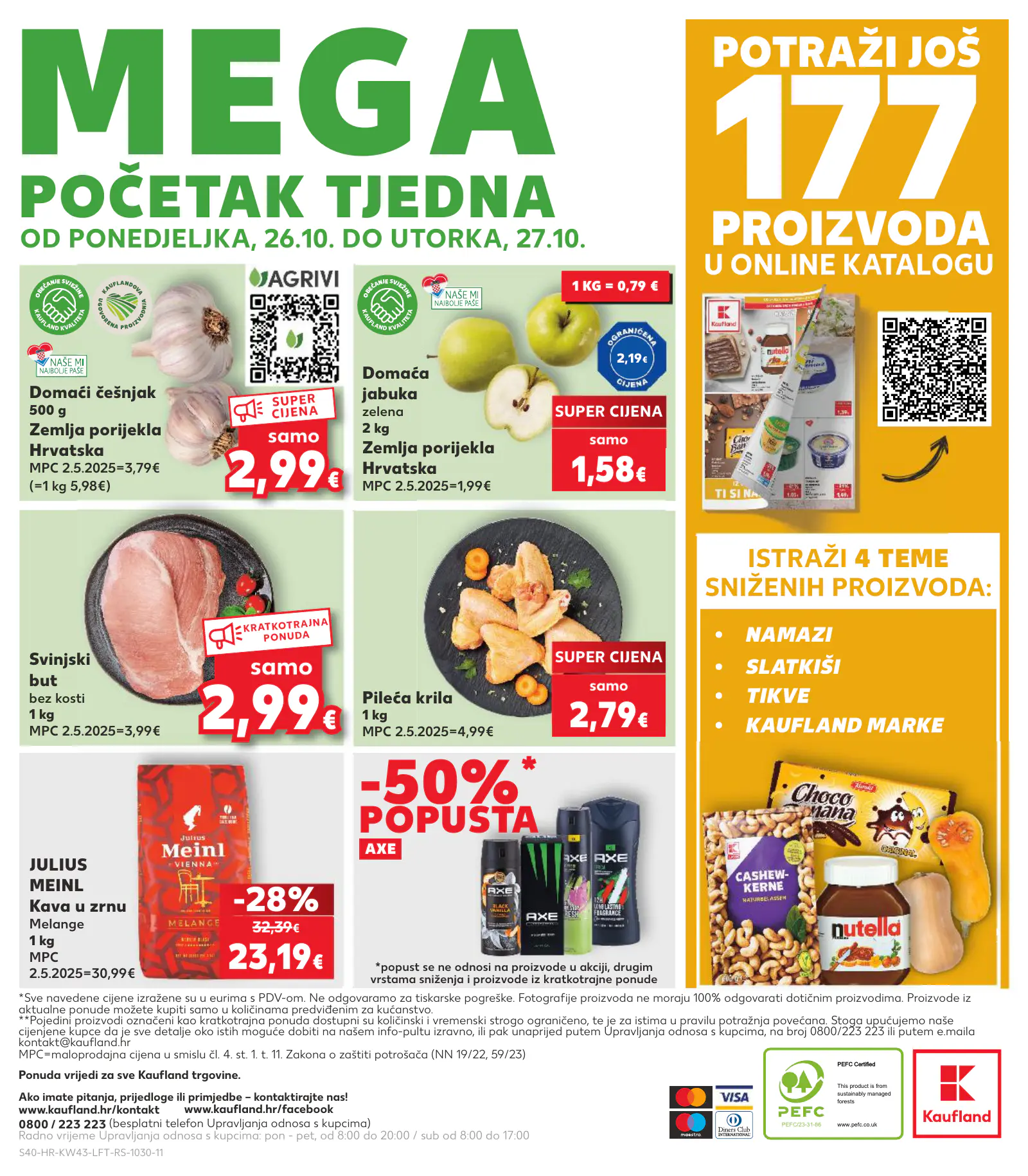 Kaufland Horvátország KDZ, 40. oldal (okt. 21–27.)
