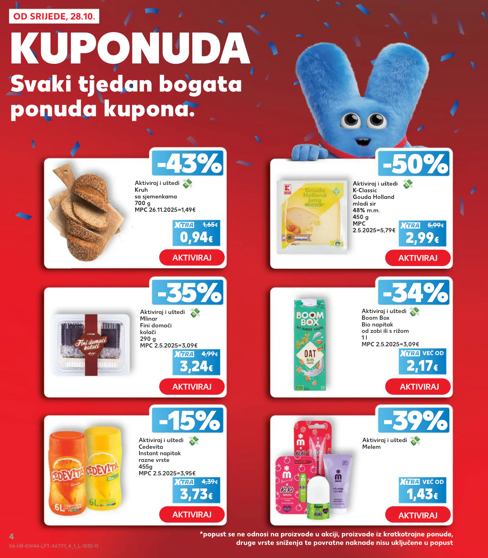 Kaufland Horvátország KDZ, 4. oldal (okt. 28. – nov. 3.)
