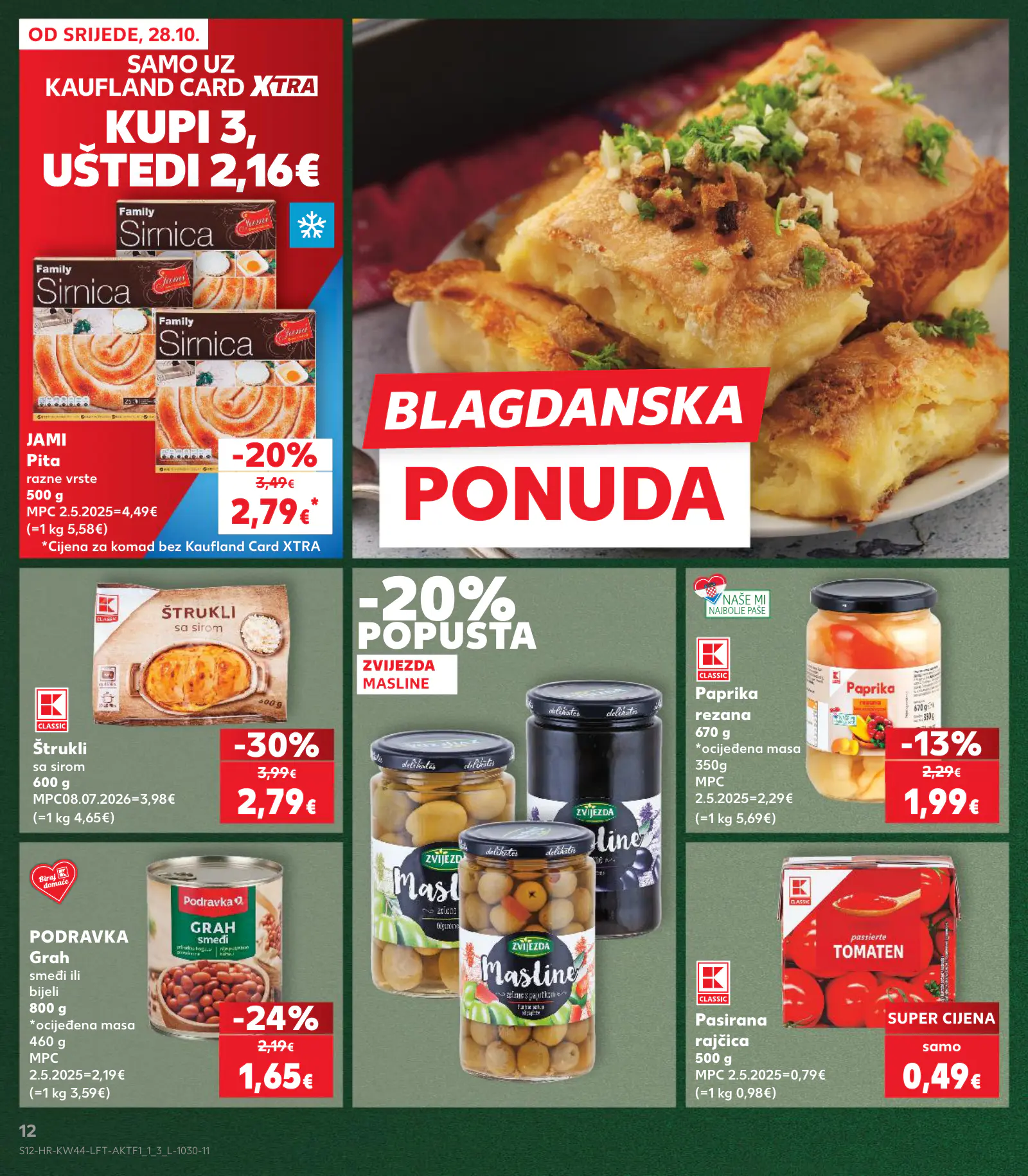 Kaufland Horvátország KDZ, 12. oldal (okt. 28. – nov. 3.)