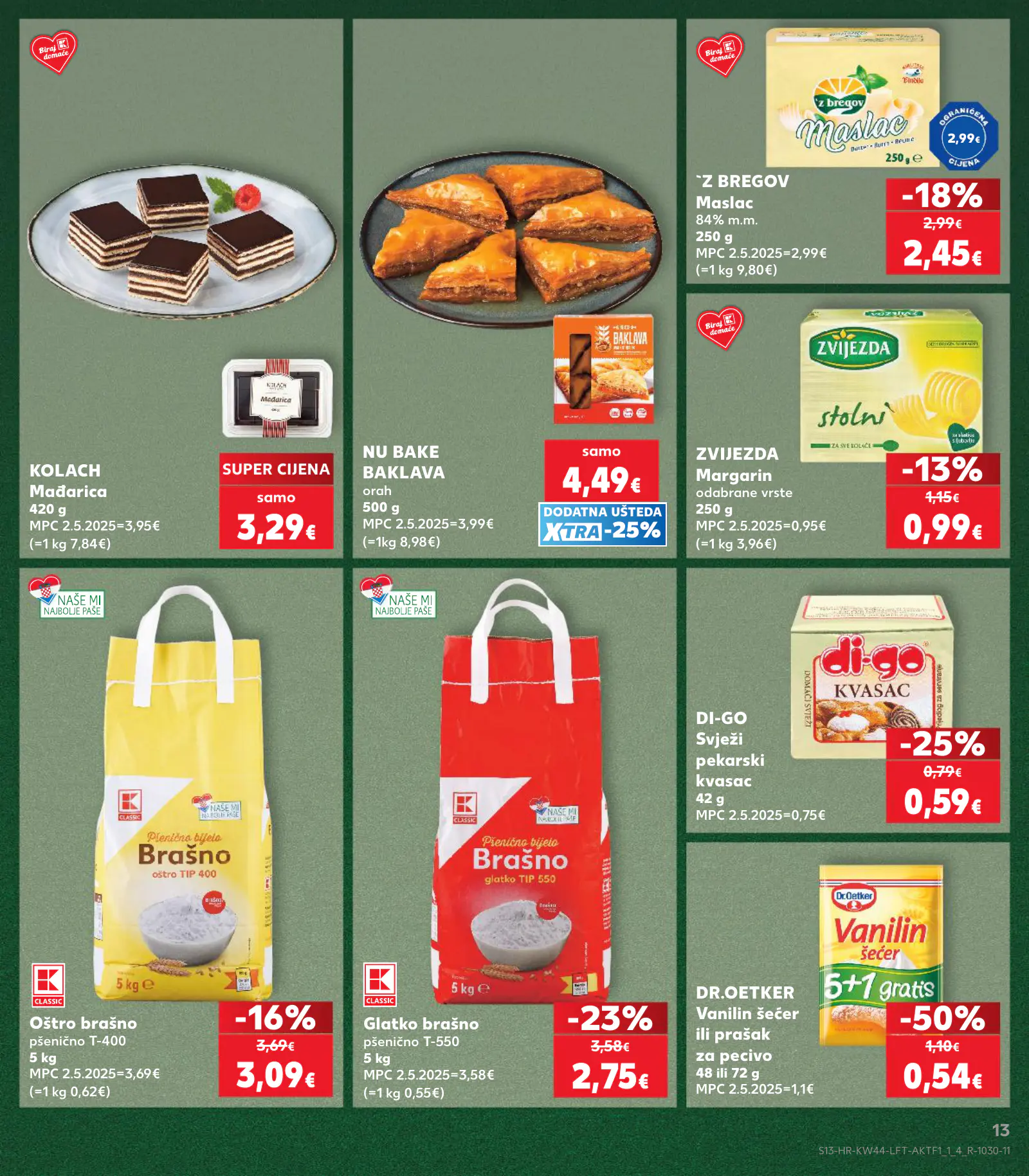 Kaufland Horvátország KDZ, 13. oldal (okt. 28. – nov. 3.)