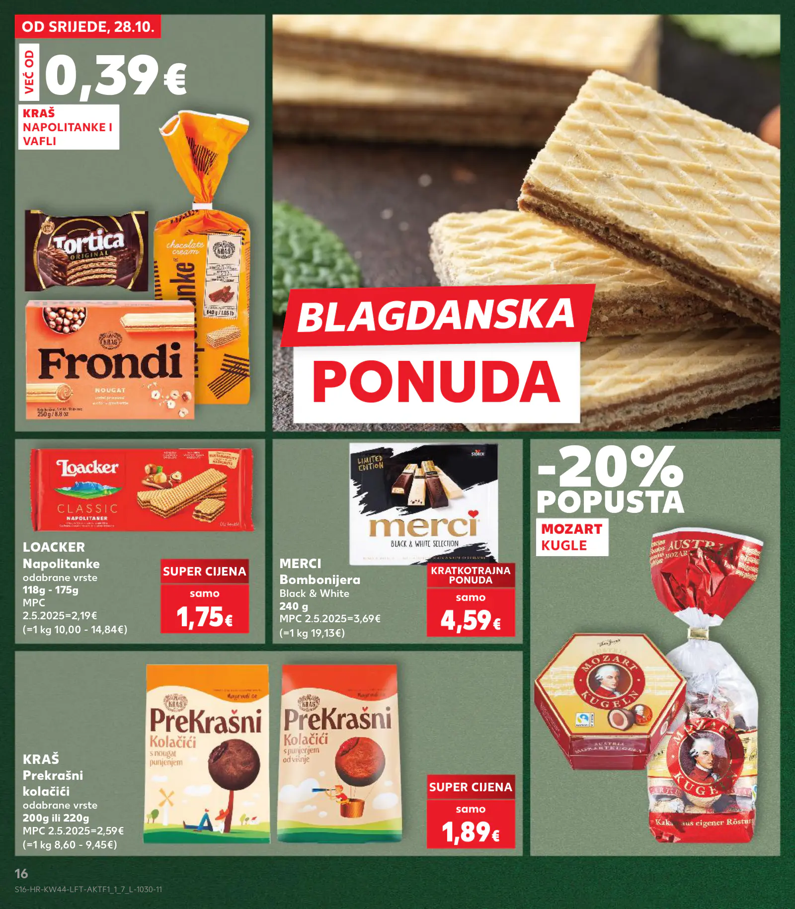 Kaufland Horvátország KDZ, 16. oldal (okt. 28. – nov. 3.)
