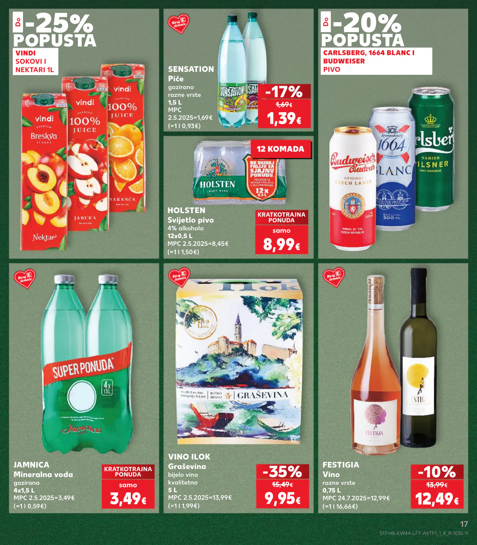 Kaufland Horvátország KDZ, 17. oldal (okt. 28. – nov. 3.)