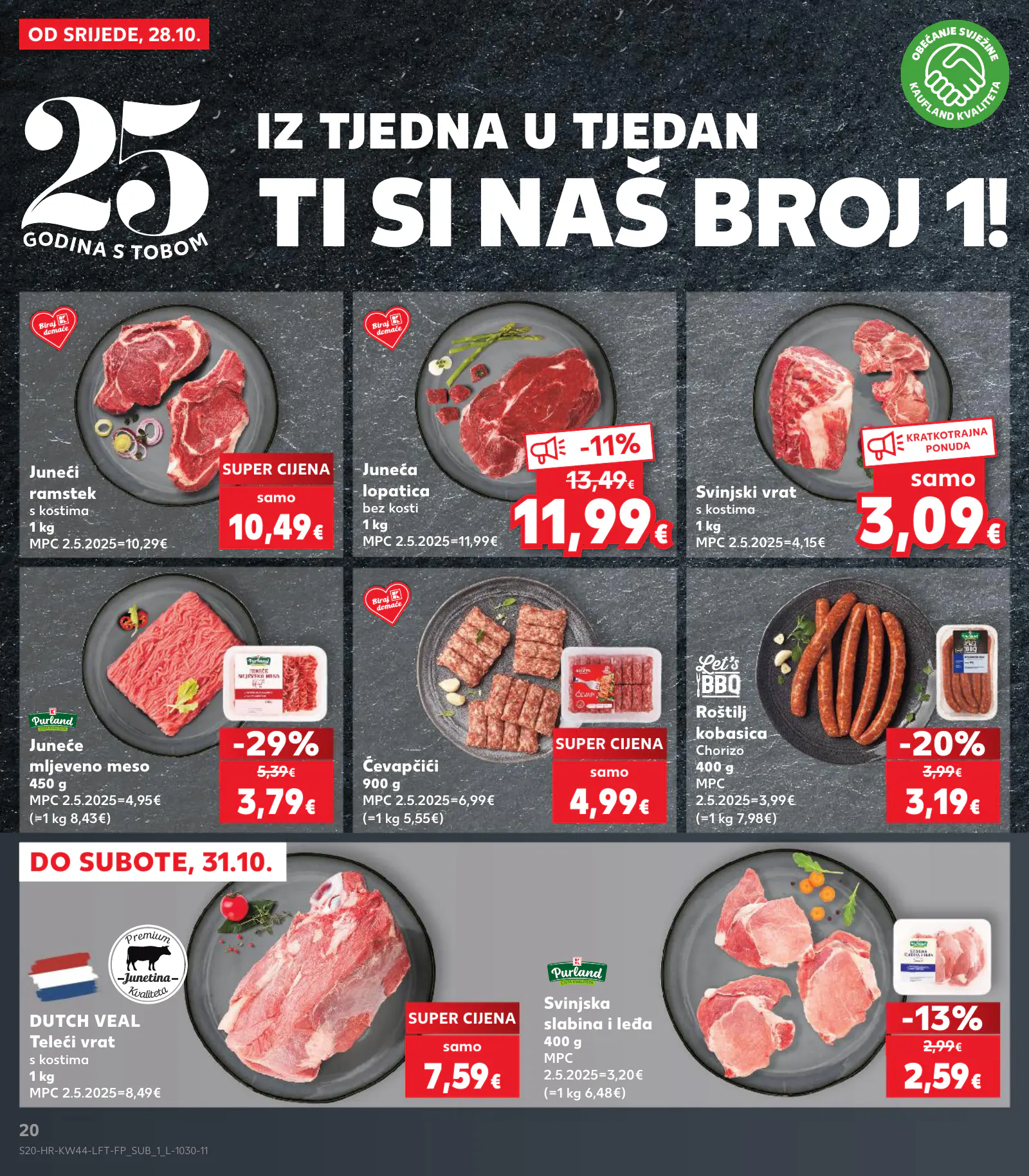 Kaufland Horvátország KDZ, 20. oldal (okt. 28. – nov. 3.)