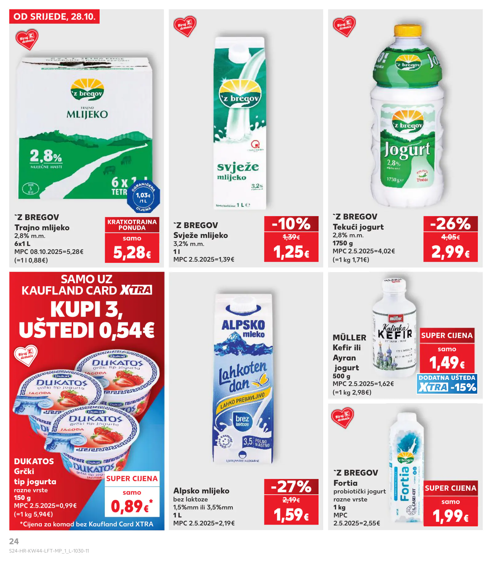 Kaufland Horvátország KDZ, 24. oldal (okt. 28. – nov. 3.)