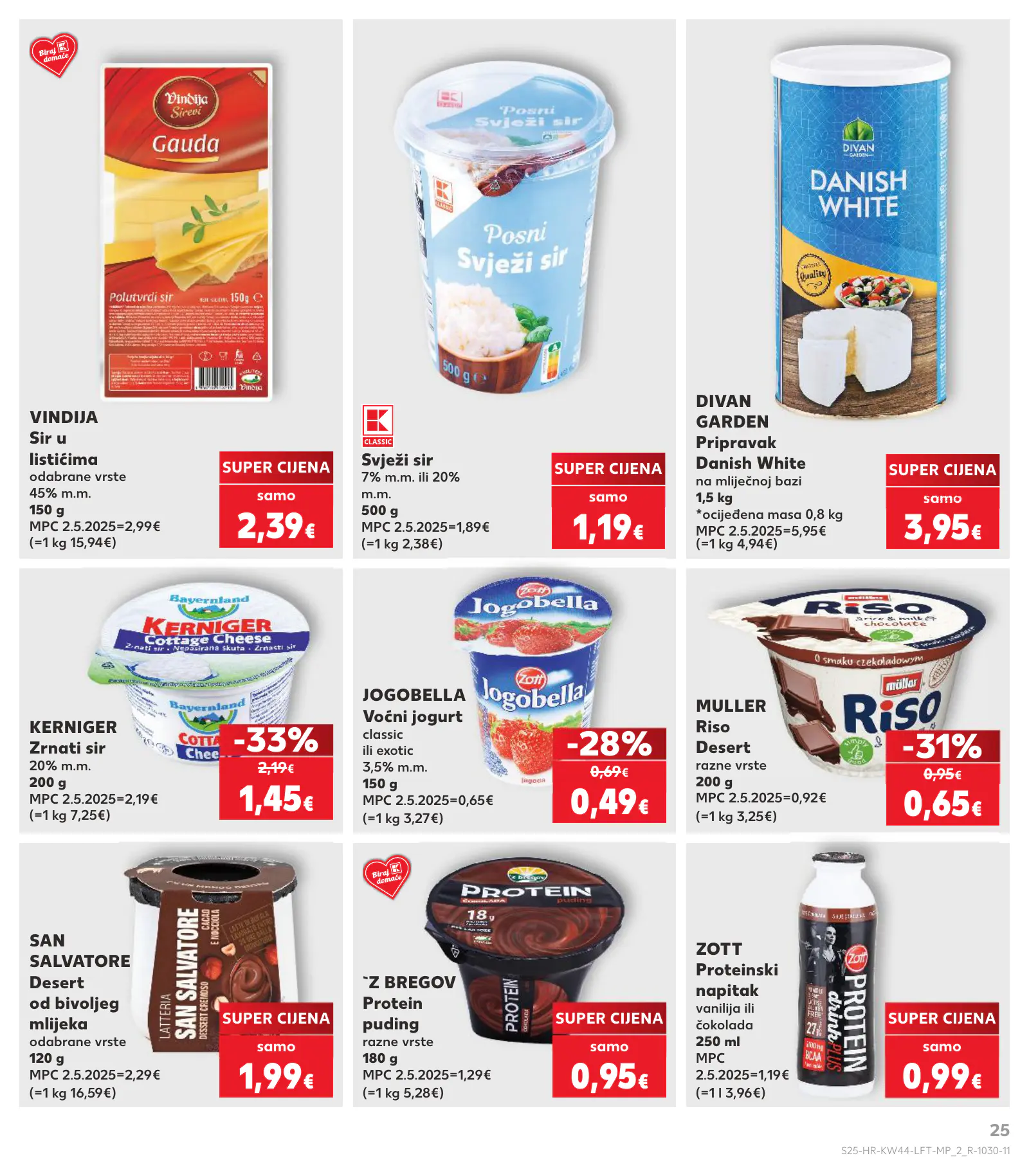 Kaufland Horvátország KDZ, 25. oldal (okt. 28. – nov. 3.)