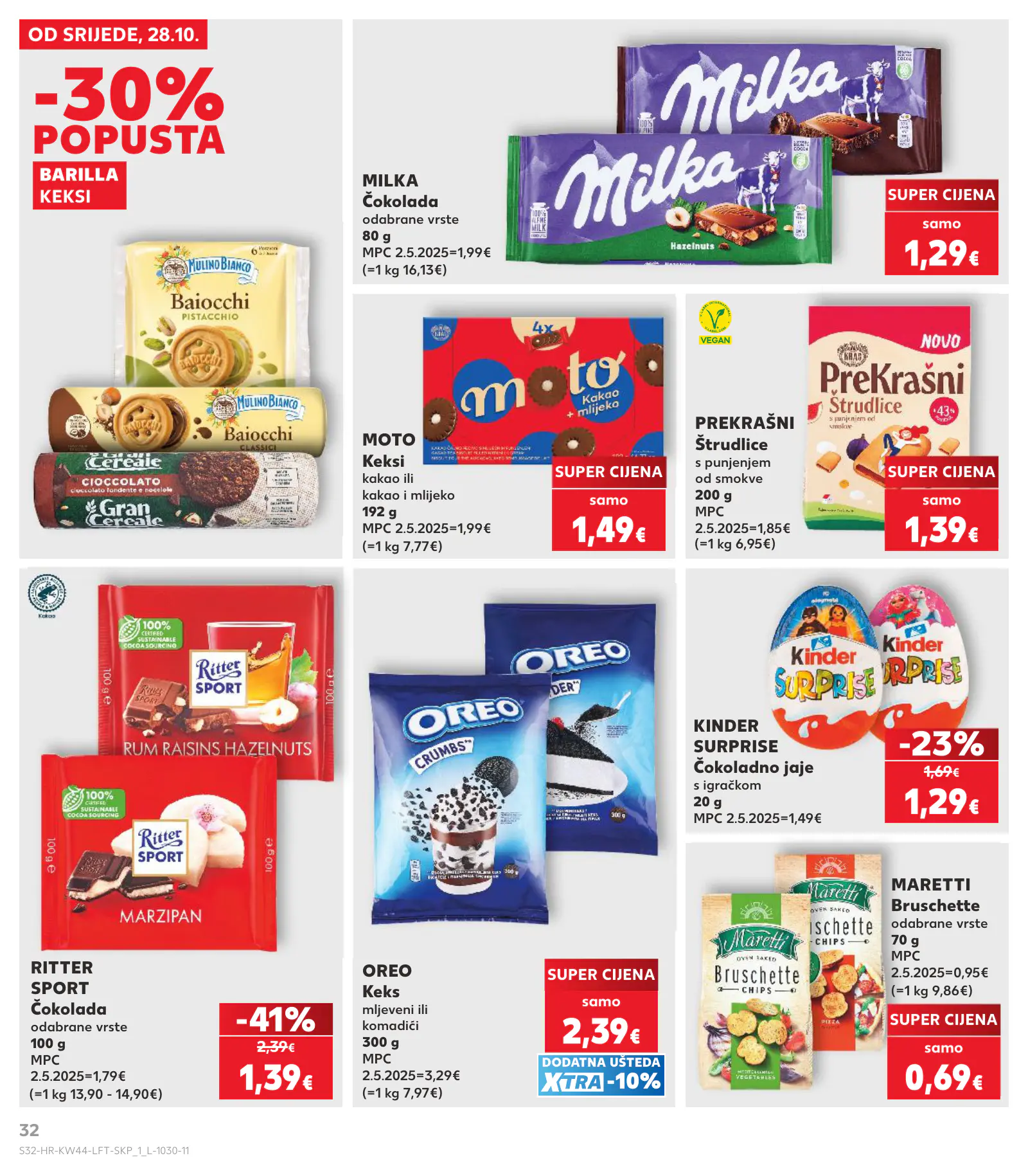 Kaufland Horvátország KDZ, 32. oldal (okt. 28. – nov. 3.)