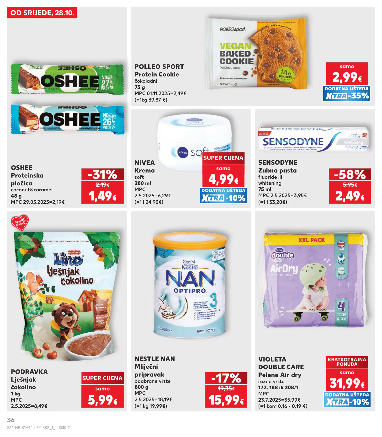 Kaufland Horvátország KDZ, 36. oldal (okt. 28. – nov. 3.)