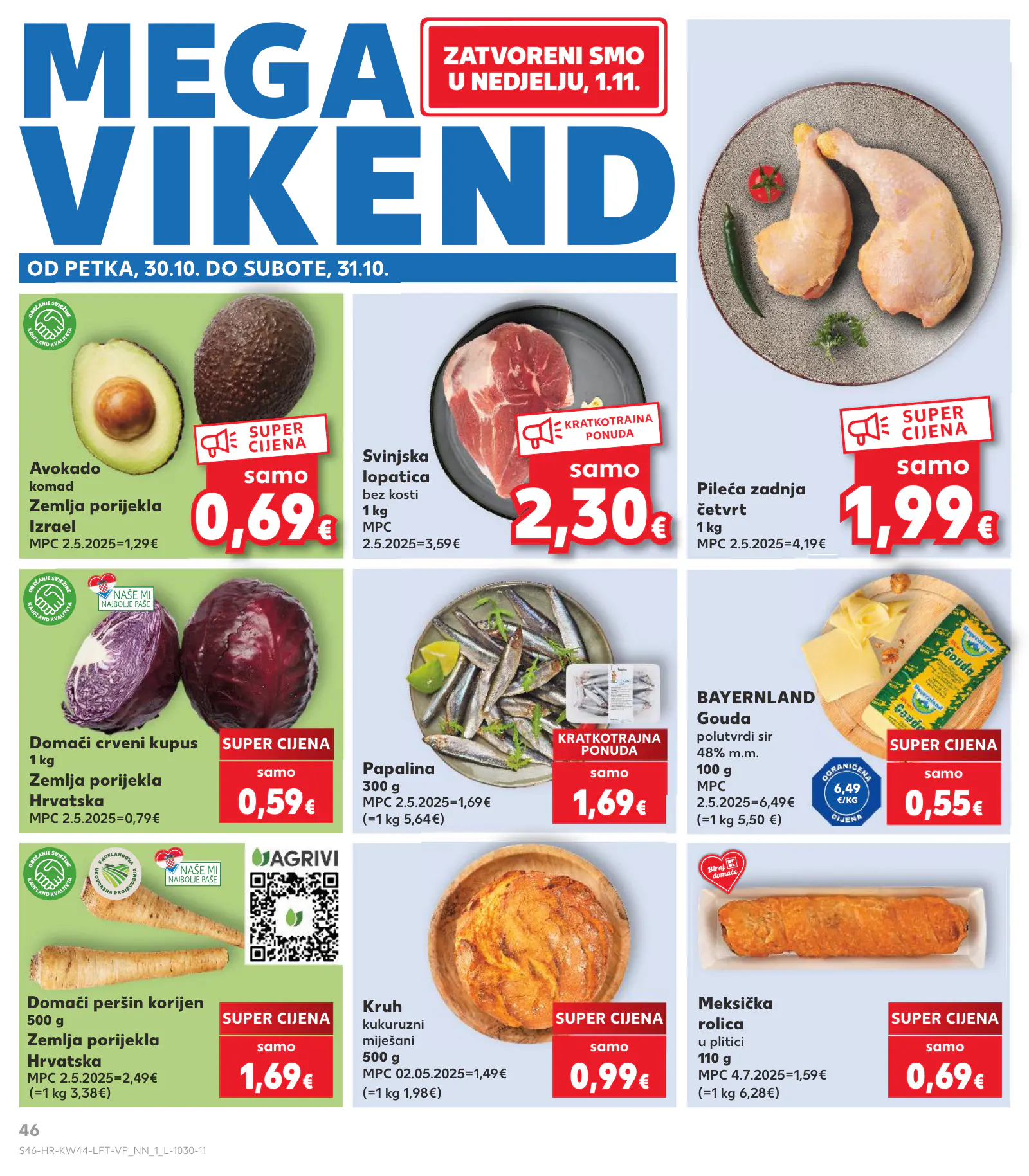 Kaufland Horvátország KDZ, 46. oldal (okt. 28. – nov. 3.)